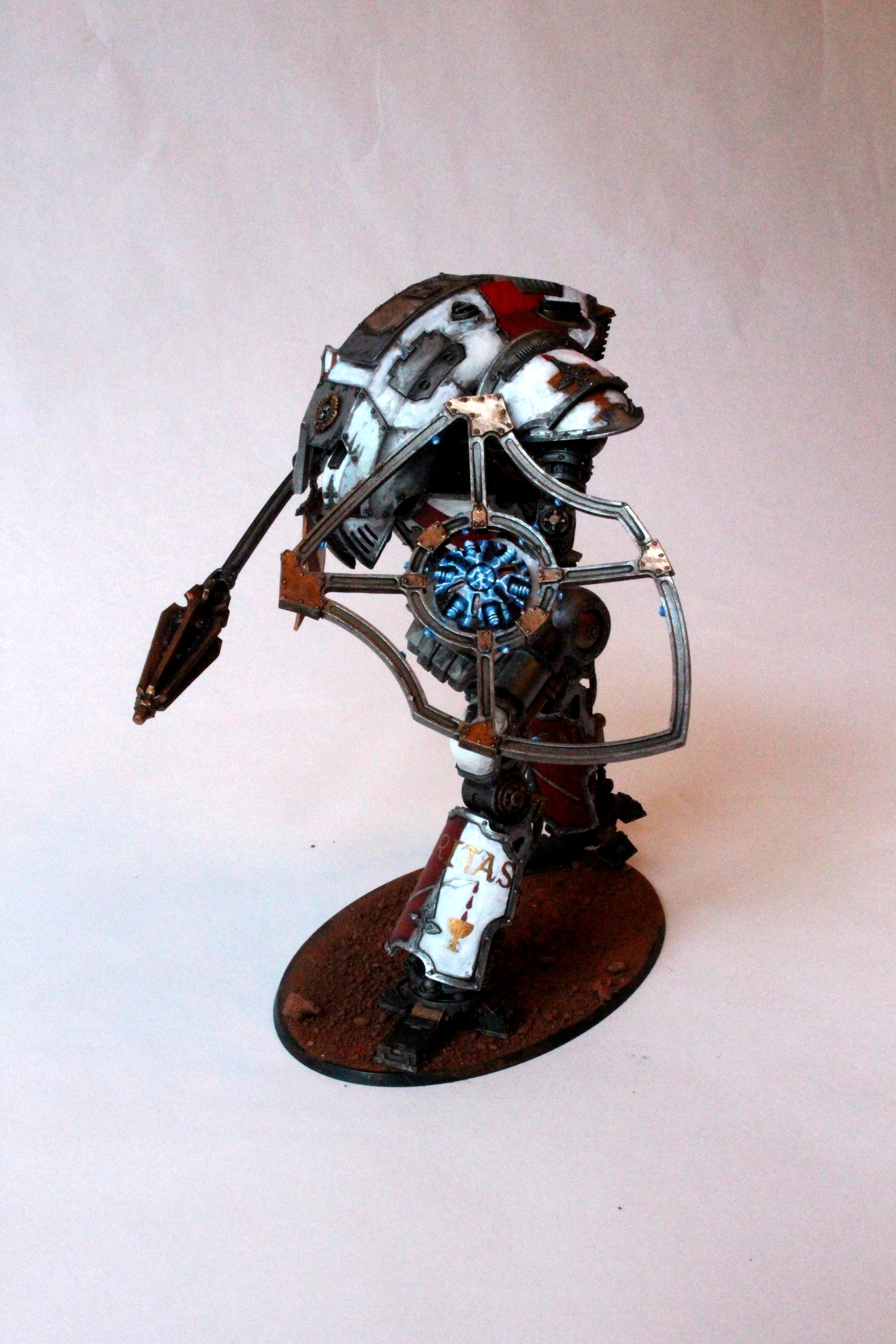 Cerastus, D Weapon, Forge World, Grail, Imperium, Ion Shield, Knight Lancer, Knights, Lancer, Mechanicum, Princeps, Red, Stomp, Templar, The Emporer, White