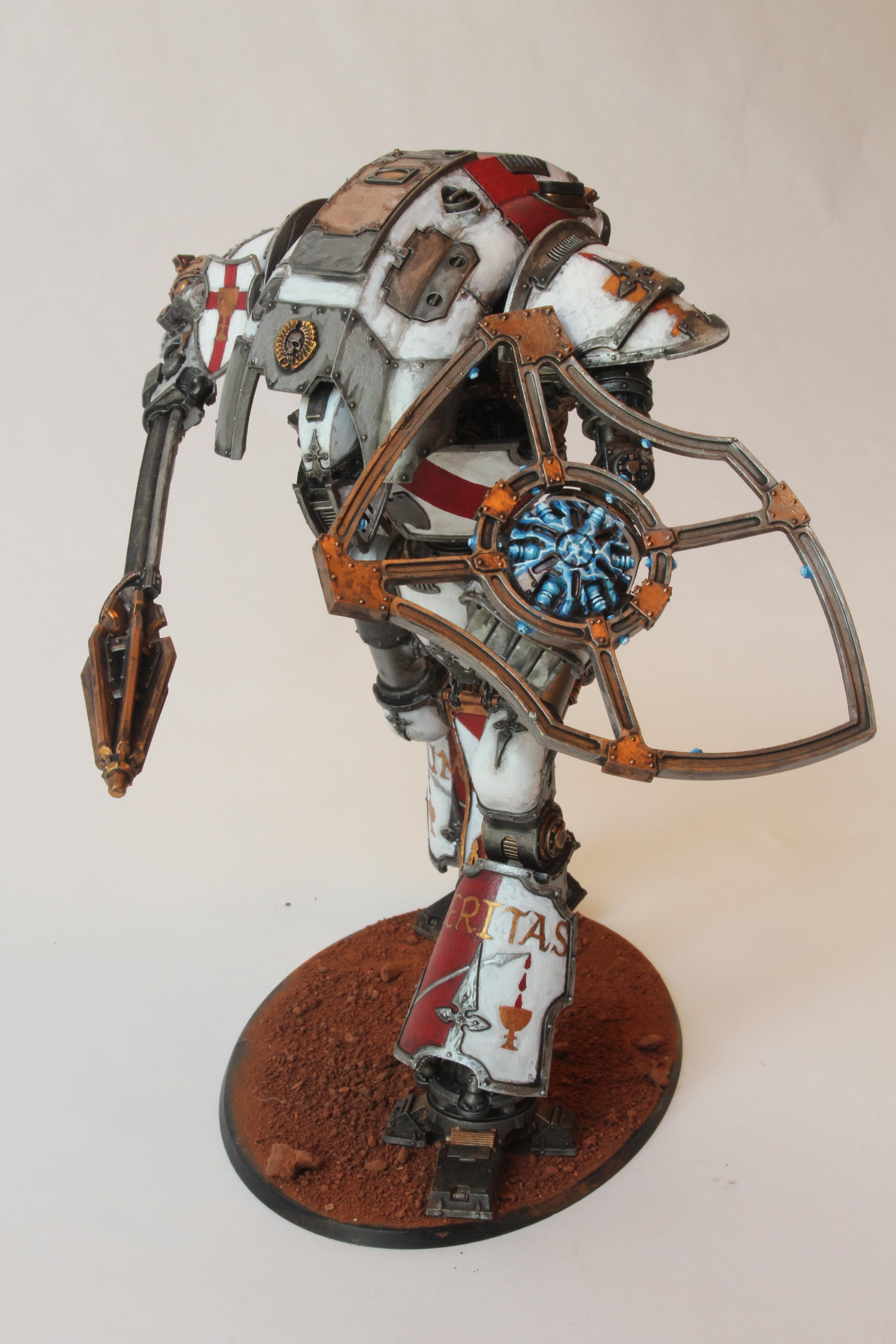 Cerastus, D Weapon, Forge World, Grail, Imperium, Ion Shield, Knight Lancer, Knights, Lancer, Mechanicum, Princeps, Red, Stomp, Templar, The Emporer, White