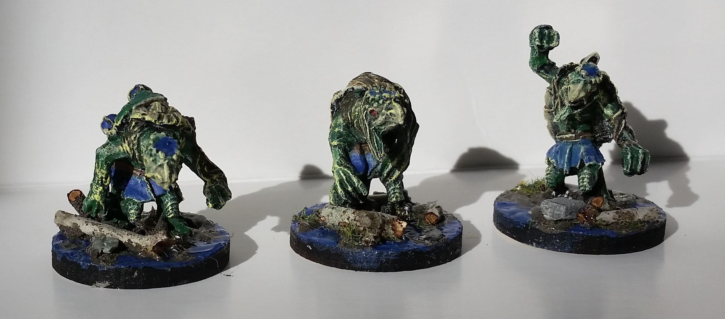 Daemons, Kappa, Ronin, Water