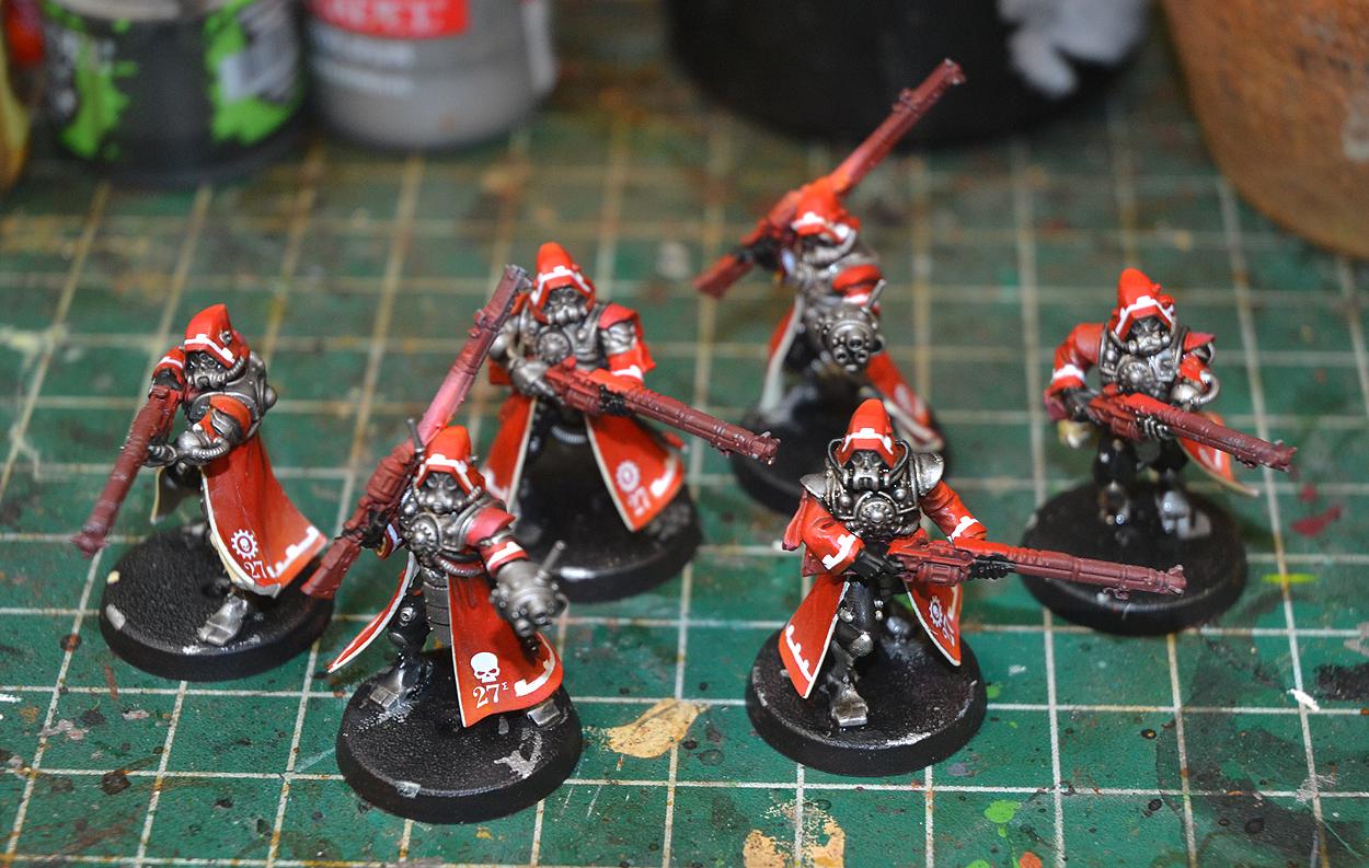 Rangers, Skitarii, Warhammer 40,000, Work In Progress