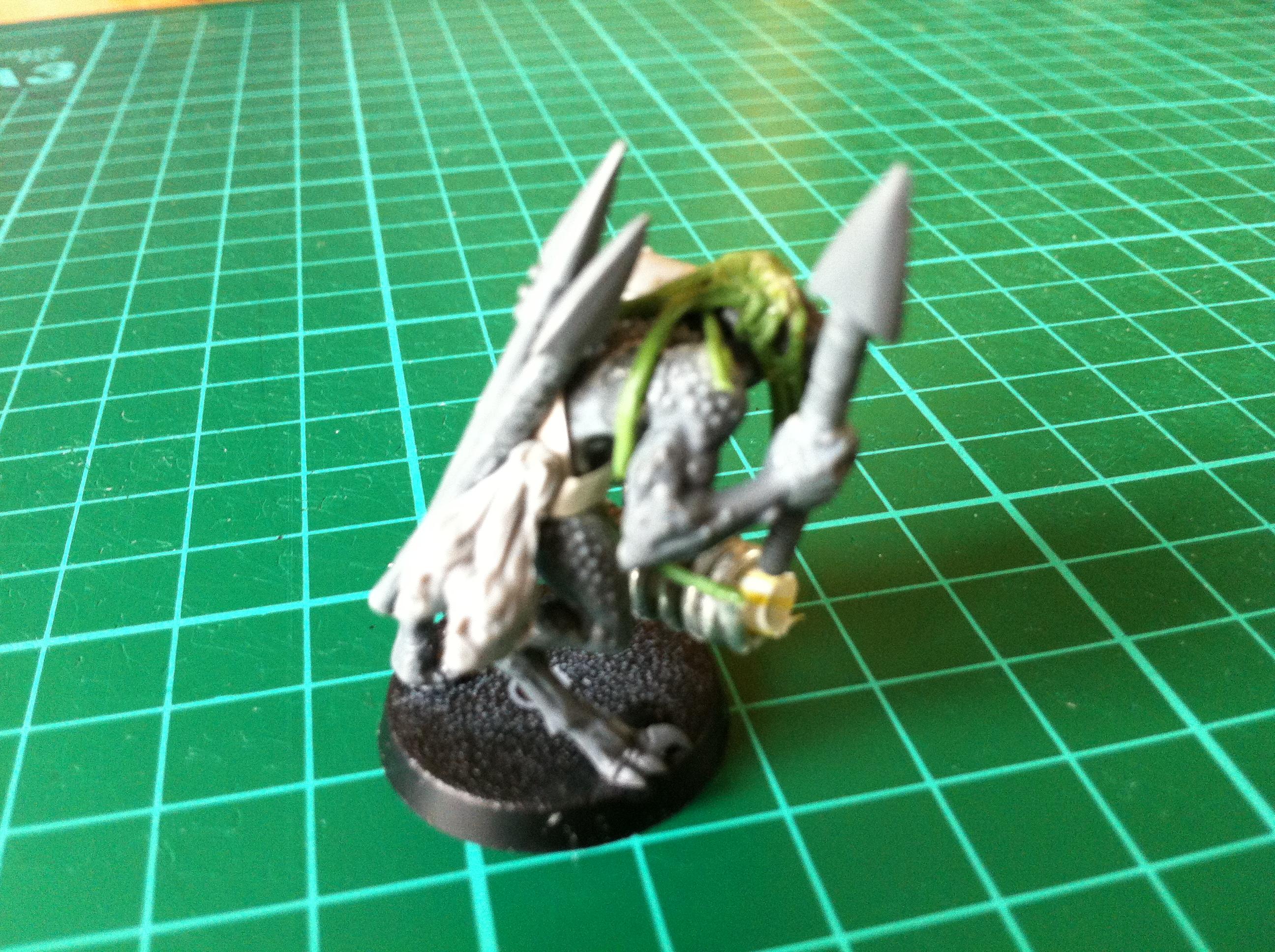 Necromunda, scalies - spear gun