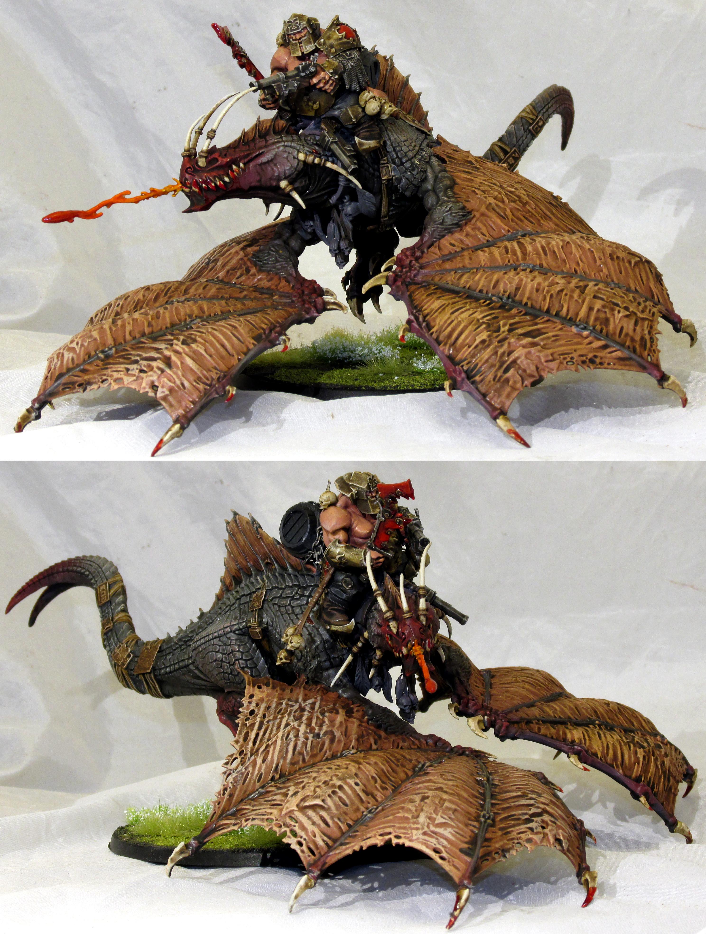 Dragon, Hellbeast, Hero, Hive Tyrant, Khorne, Ogres, Sigmar, Wyvern