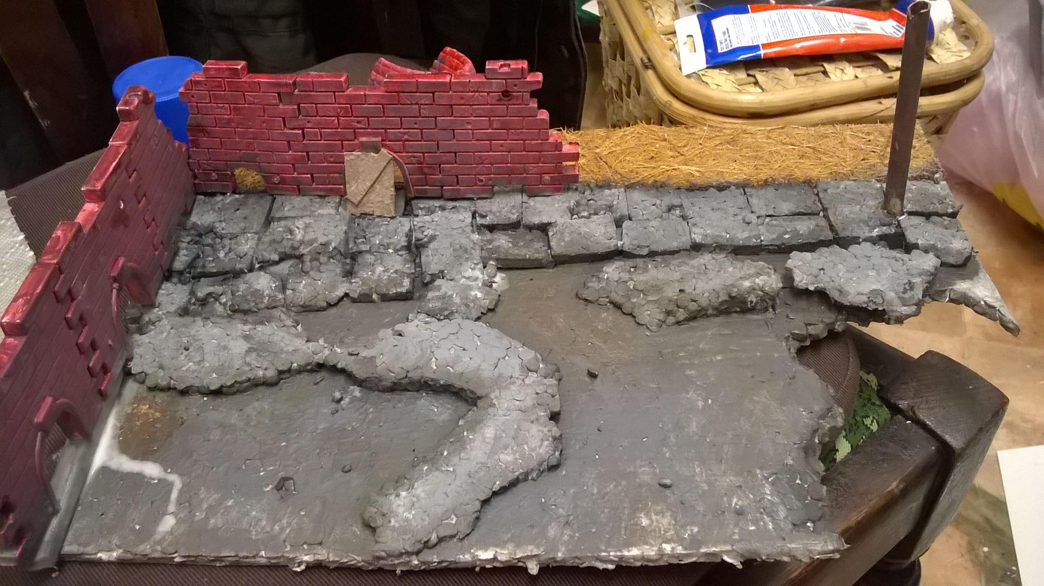 Board, Diorama, Work In Progress