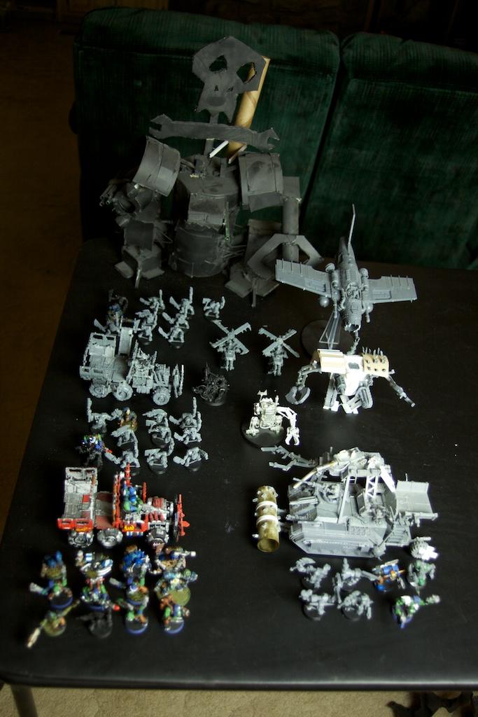 My 2000 point 40k army