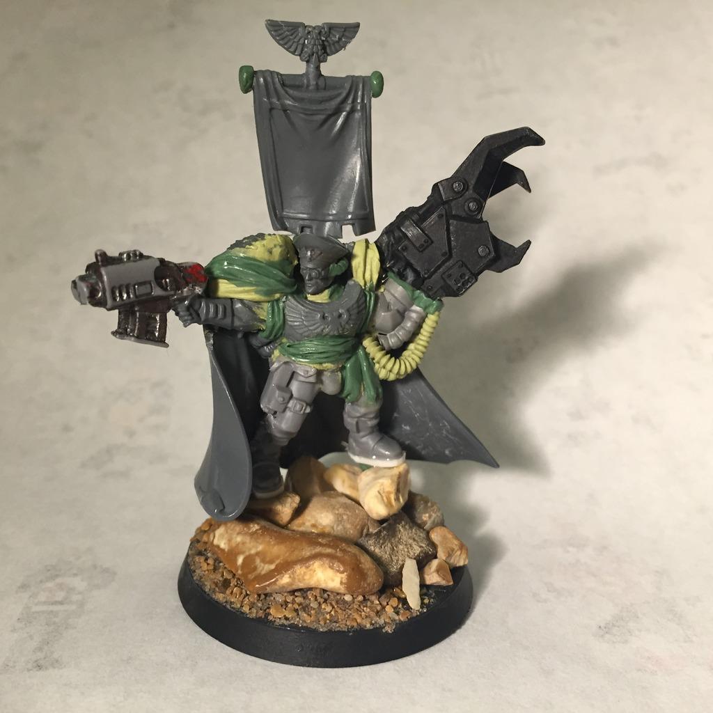 Astra Militarum, Bits, Build, Built, Commissar, Conversion, Greenstuff, Imperial Guard, Milliput, Scratch, Scratchnuild, Yarrick
