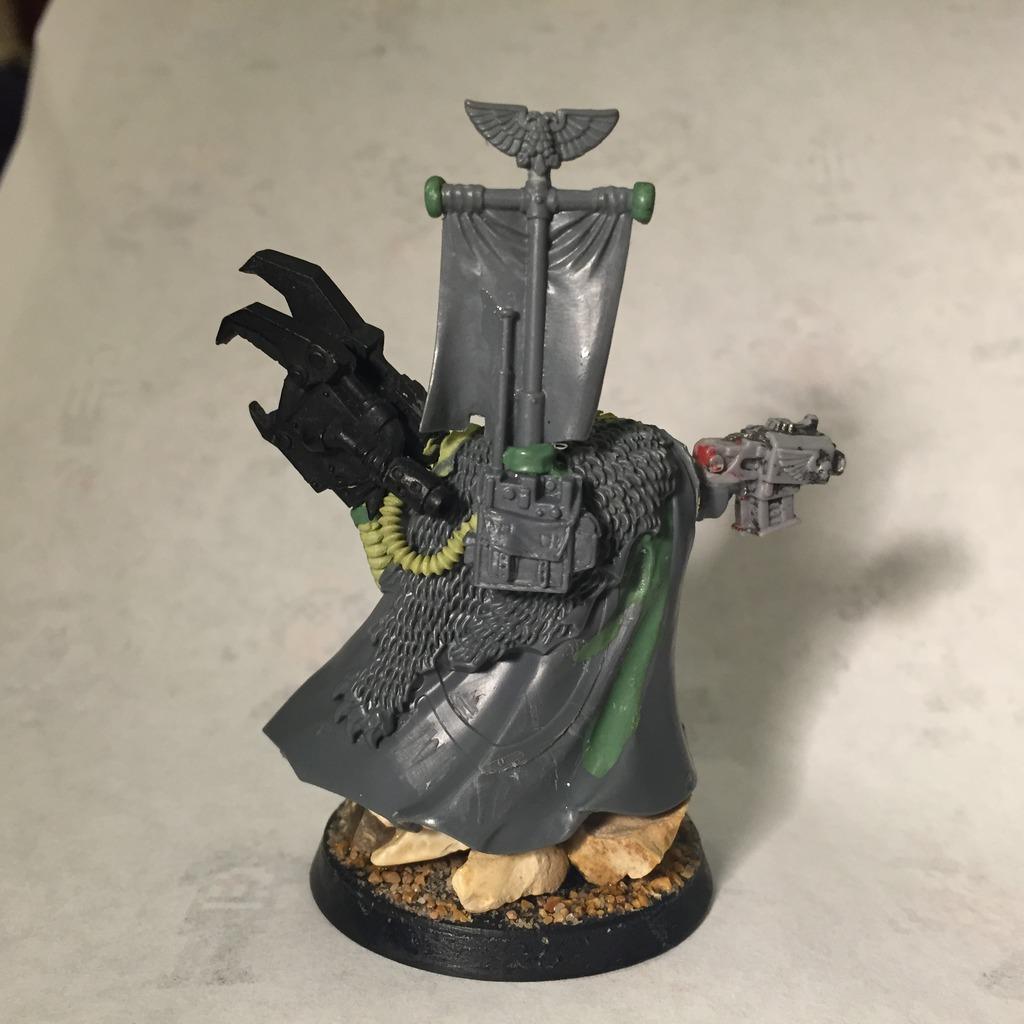 Astra Militarum, Bits, Build, Built, Commissar, Conversion, Greenstuff, Imperial Guard, Milliput, Scratch, Scratch Build, Yarrick