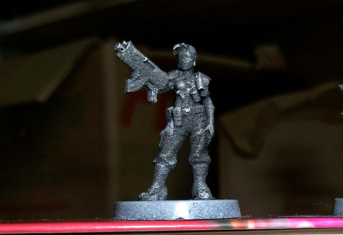 28mm, 3d, 3d Printed, Acid Dogs, Astra Militarum, Girl, Imperial Guards, Miniature, Models, Printer, Shapeways, Warhammer 40,000, Warhammer Fantasy, Woman
