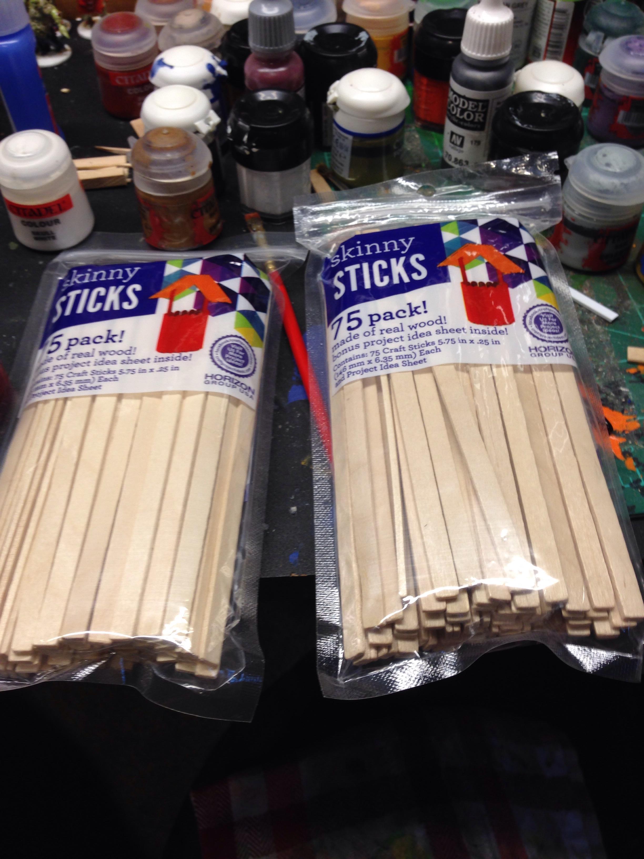 Picked up sticks