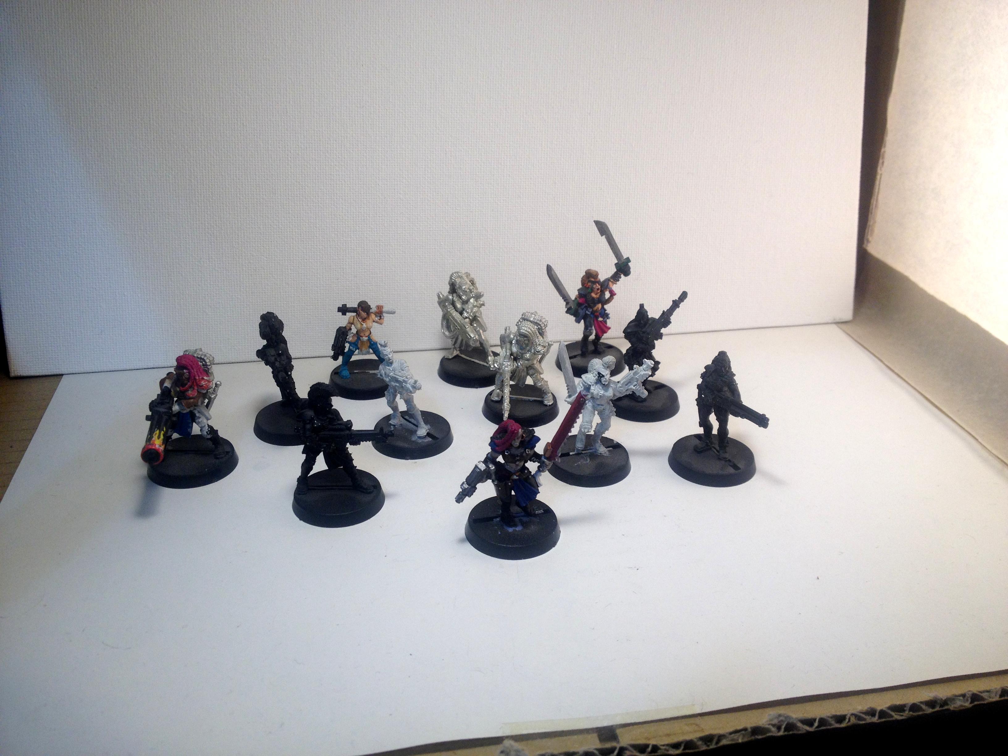 Escher, Female, Gangers, Necromunda, Out Of Production