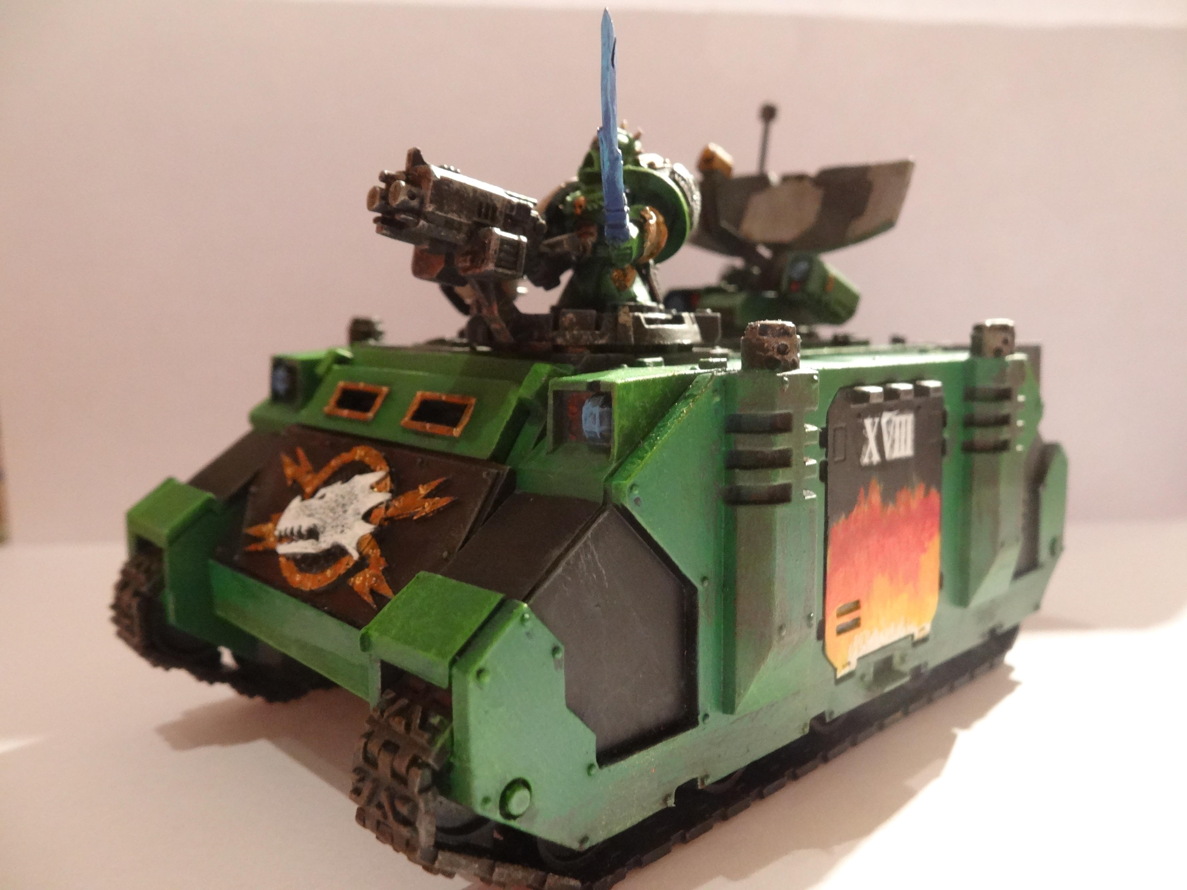 Damocles Command Rhino, Salamanders