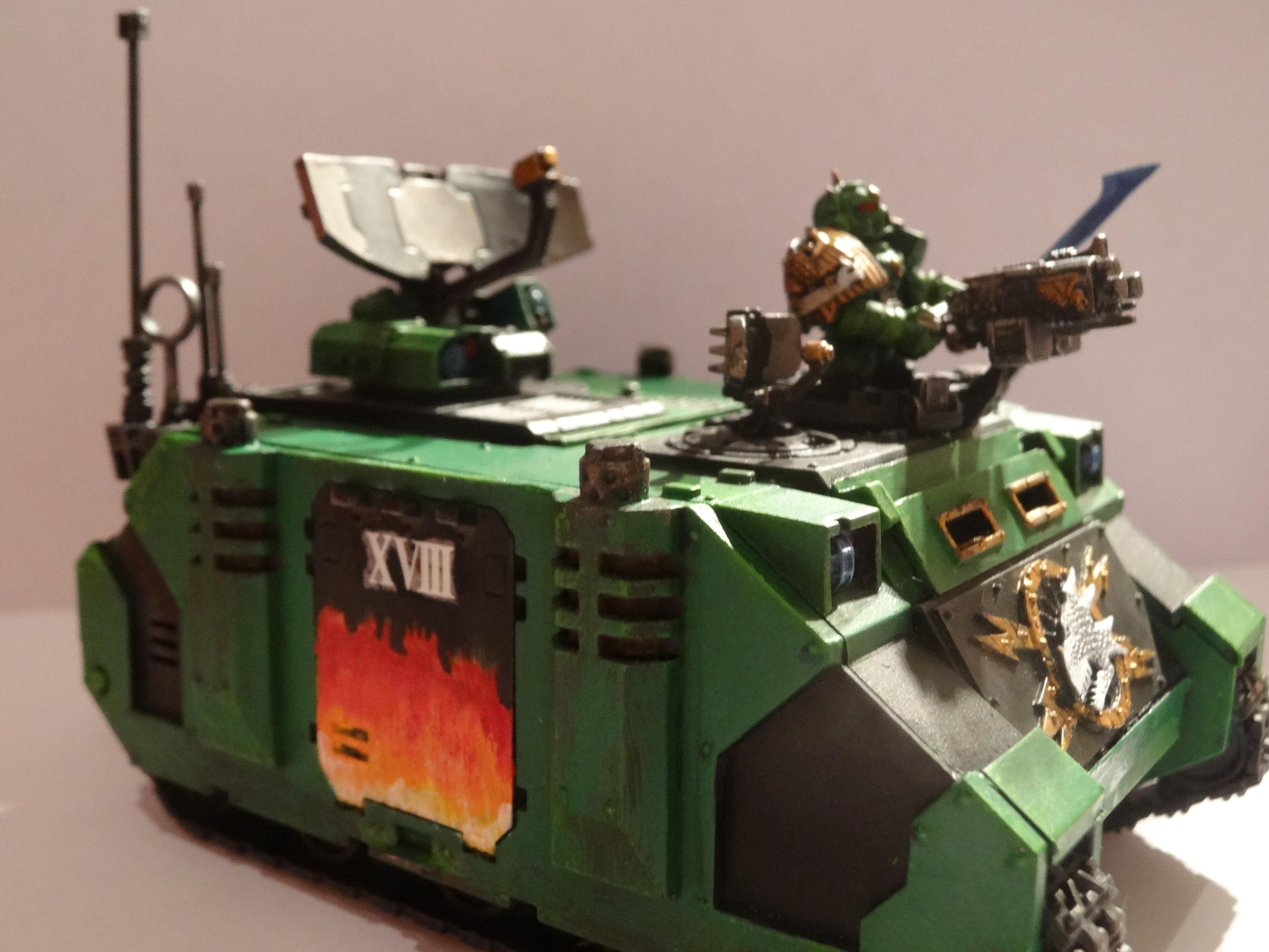 Damocles Command Rhino, Salamanders