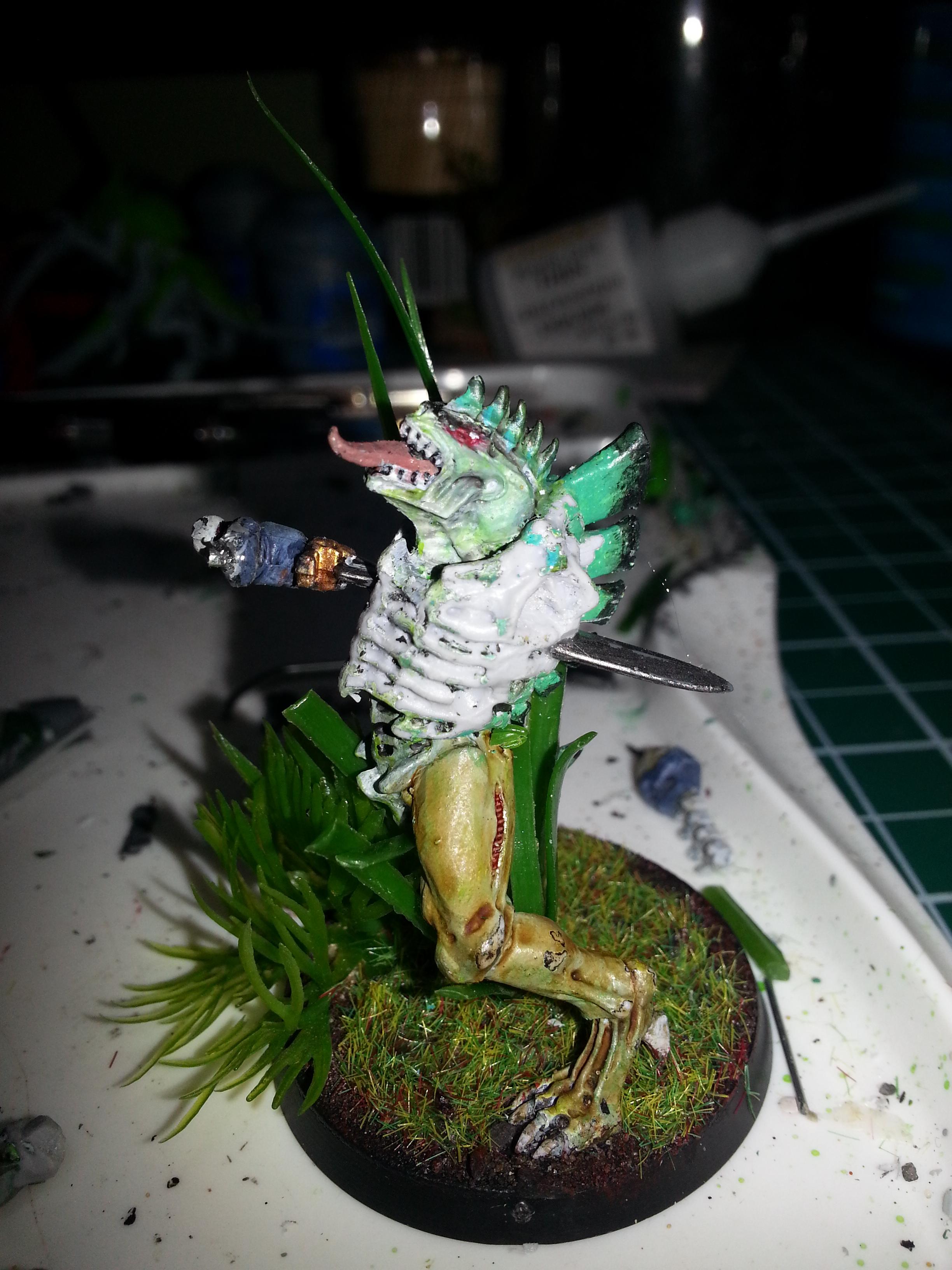 Broodlord, Conversion, Genestealer, Space Wolves, Tyranids
