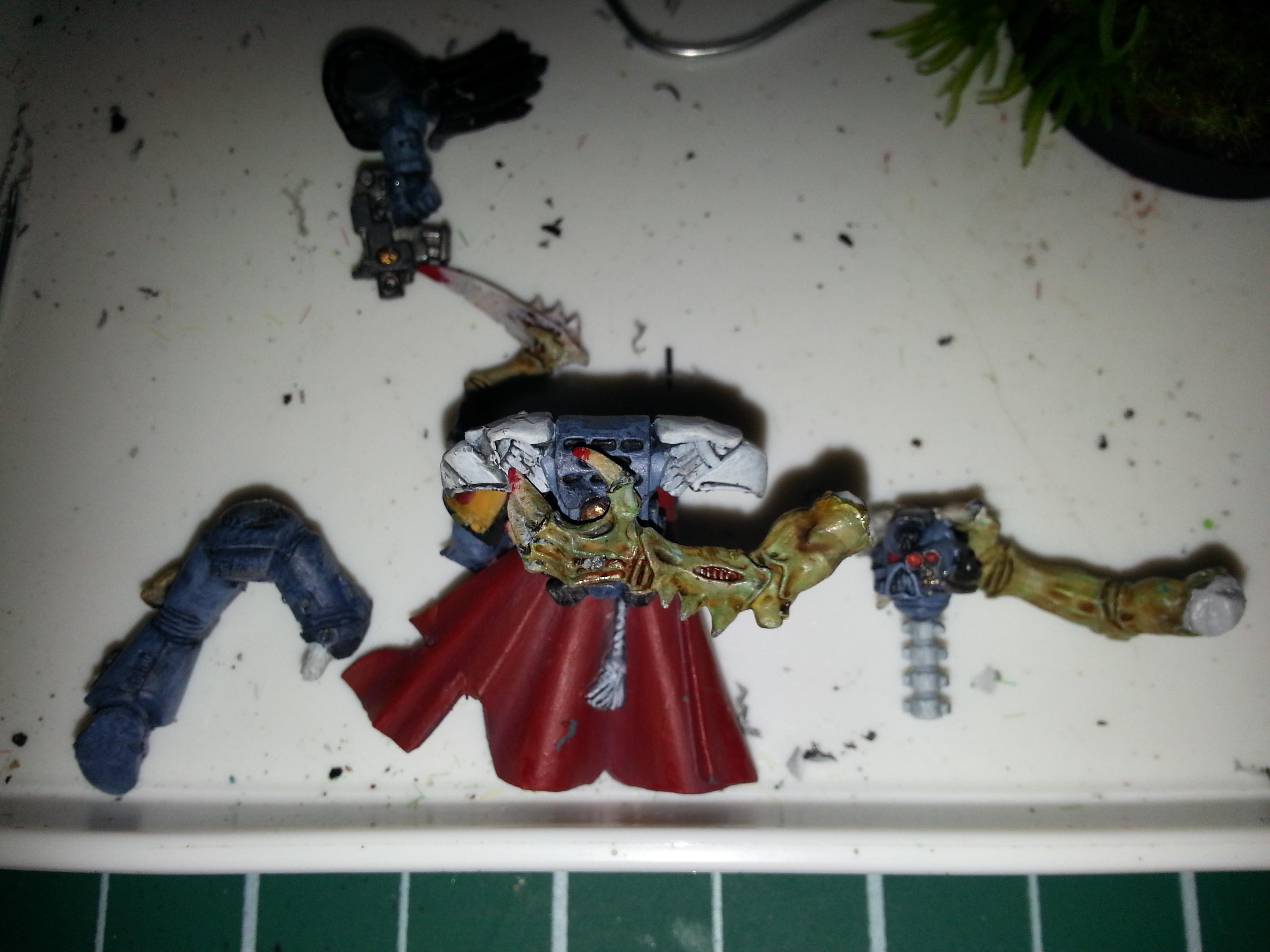 Broodlord, Conversion, Genestealer, Space Wolves, Tyranids