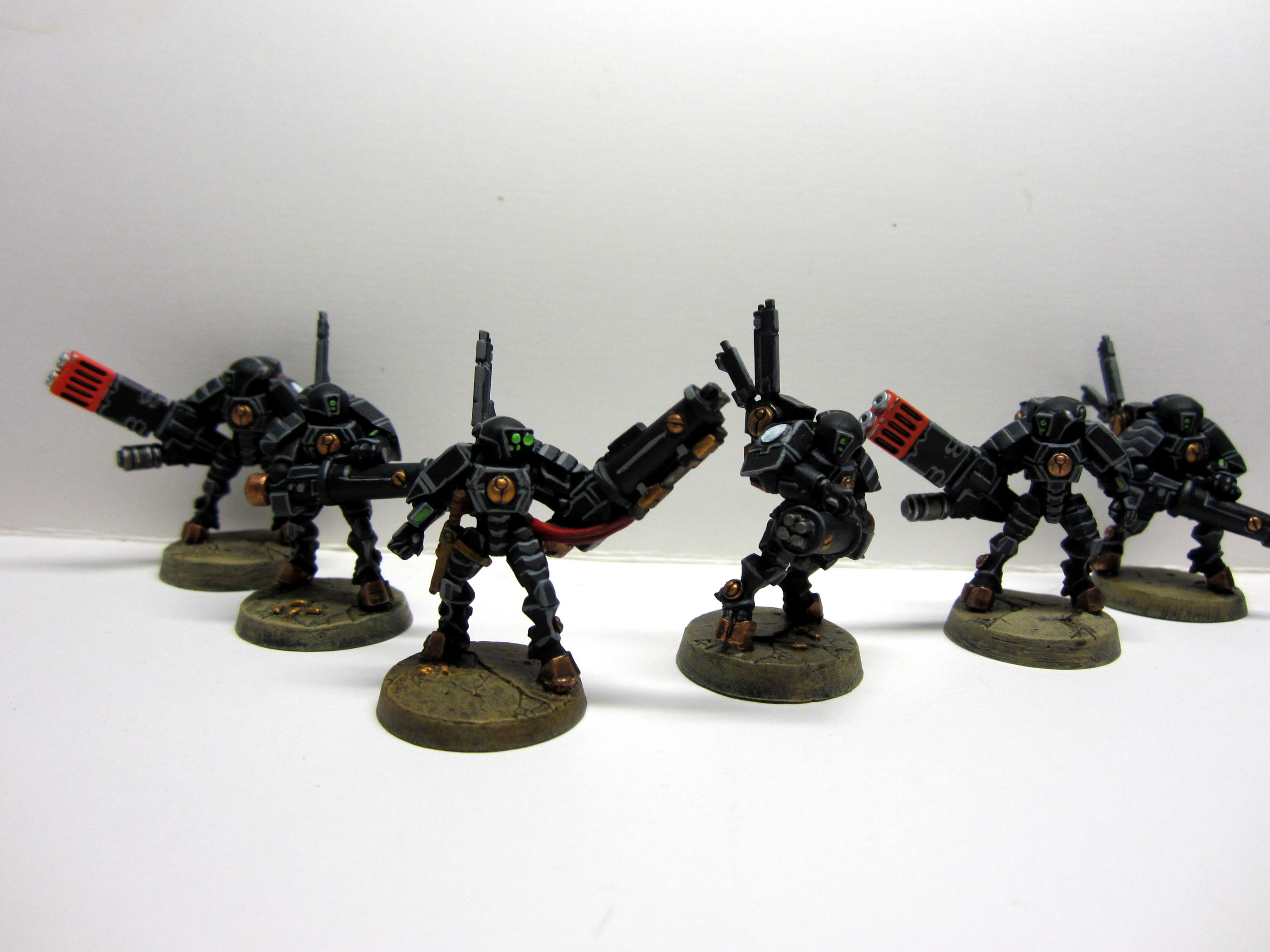 Out Of Production, Stealth Suit, Tau, Xv15