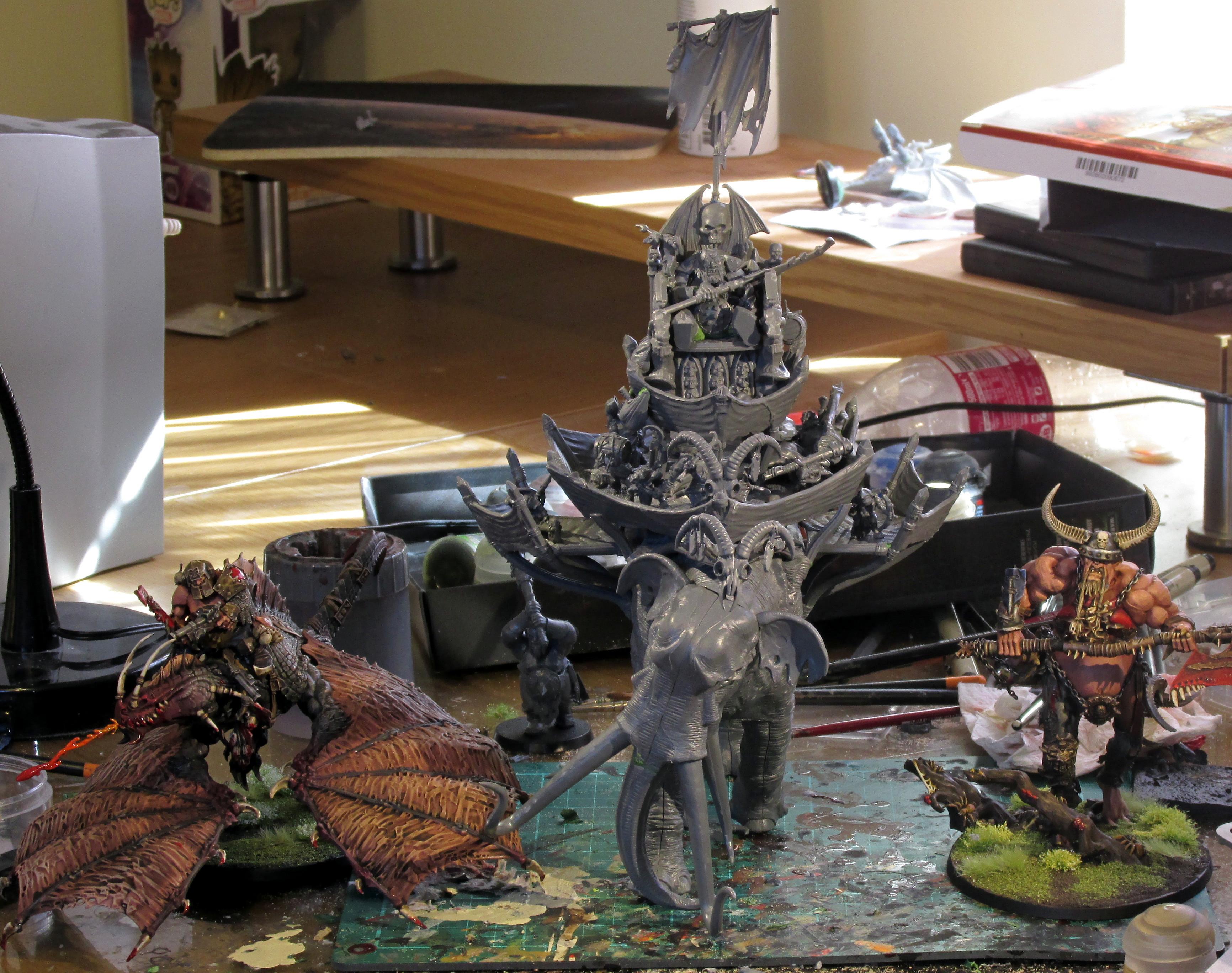Mammoth, Ogres, Paymaster, Sigmar