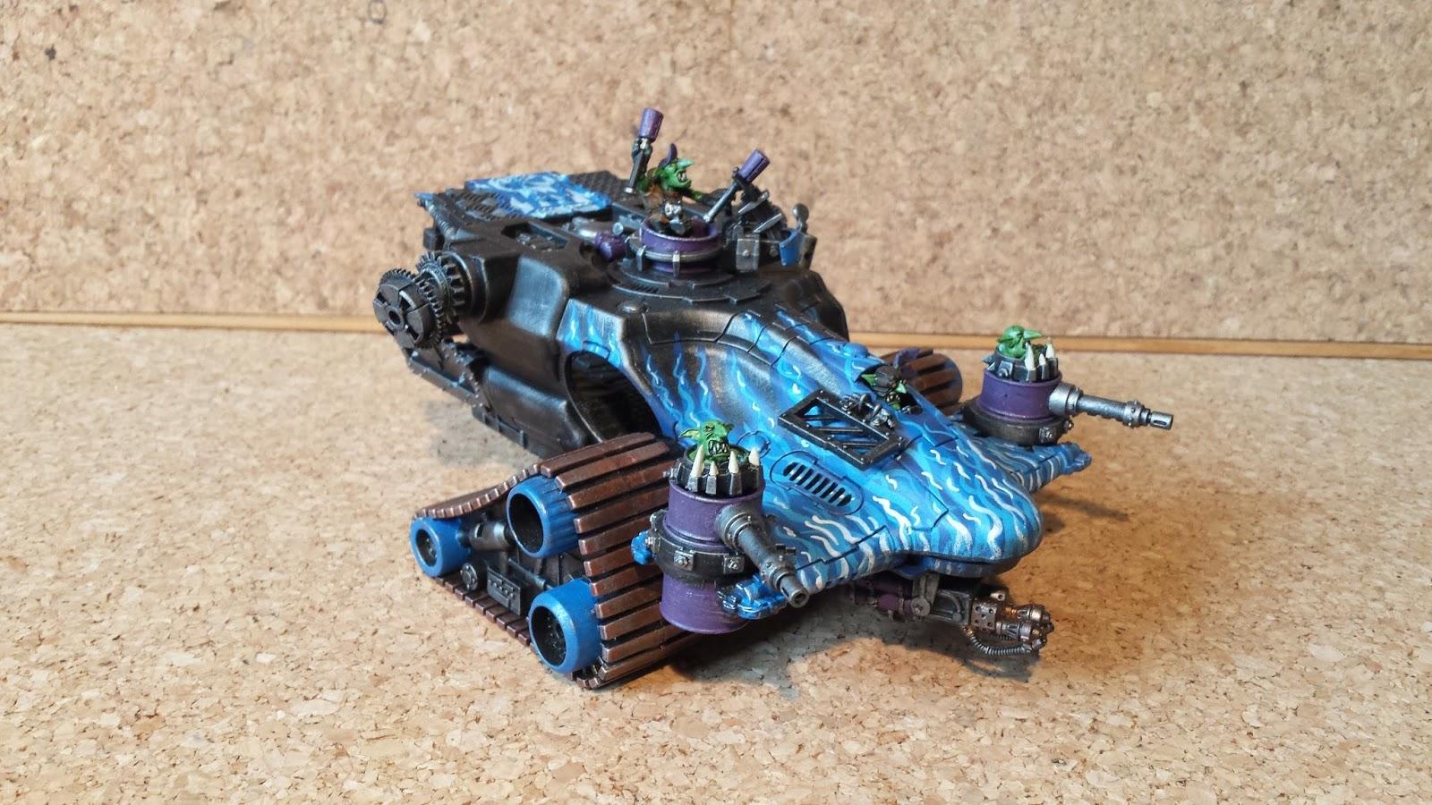 Looted Devilfish, Looted Wagon, Ork Vehicle, Orks, Tau Vehicle