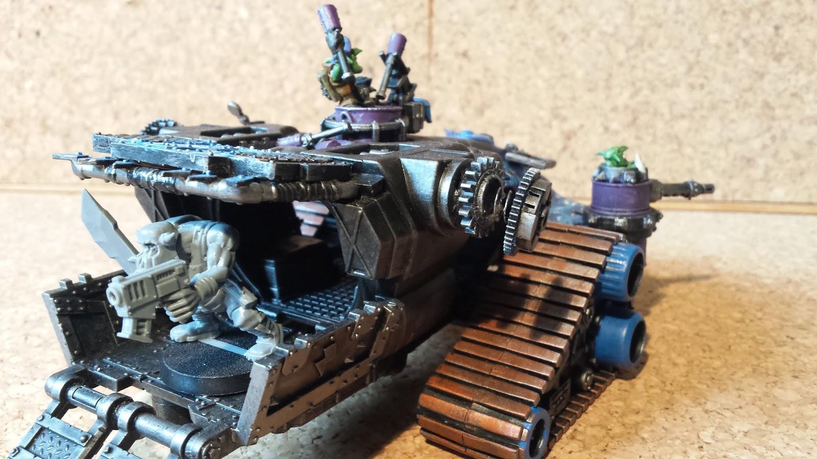 Looted Devilfish, Looted Wagon, Ork Vehicle, Orks, Tau Vehicle