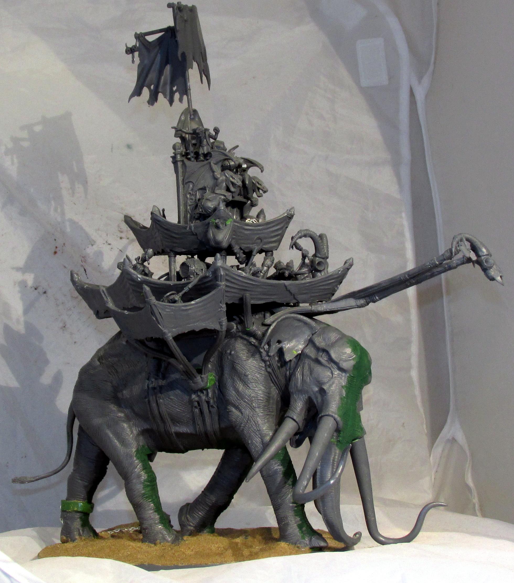 Ogre Paymaster on Mammoth
