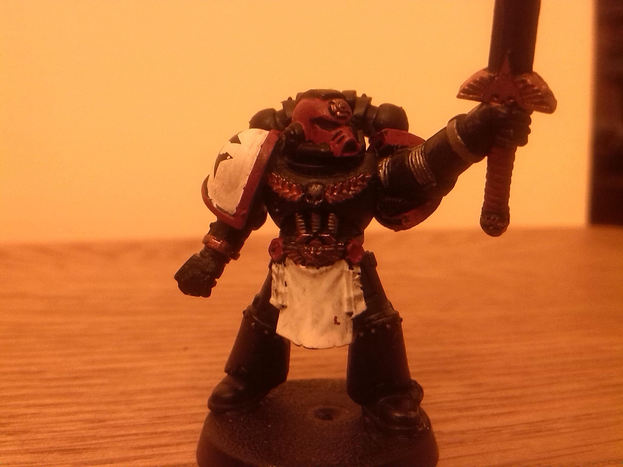 28mm, Black, Black Templars, Champion, Emperor's Champion, Games Workshop, Painted, Space Marines, Sword, Templar, Warhammer 40,000