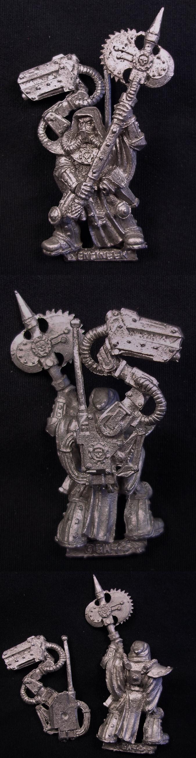 Engineer, Metal, Old, Skulz Admech, Tech Priest, Techpriest, Vintage