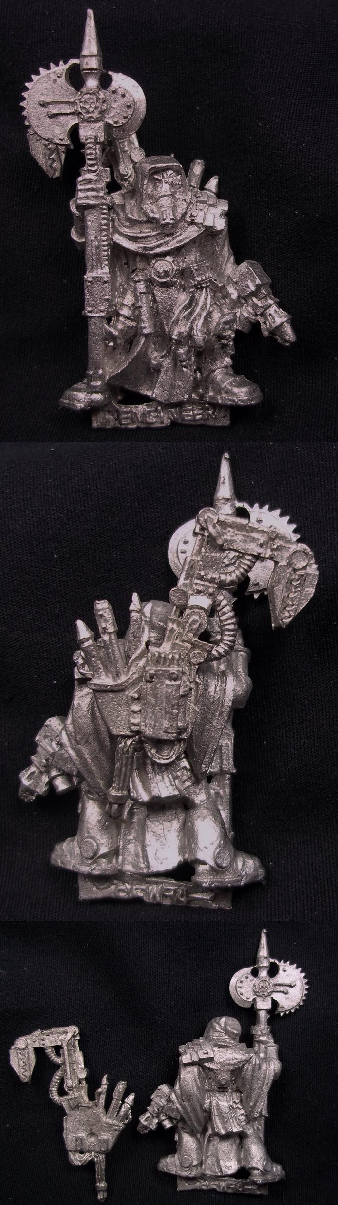 Engineer, Metal, Old, Skulz Admech, Tech Priest, Techpriest, Vintage