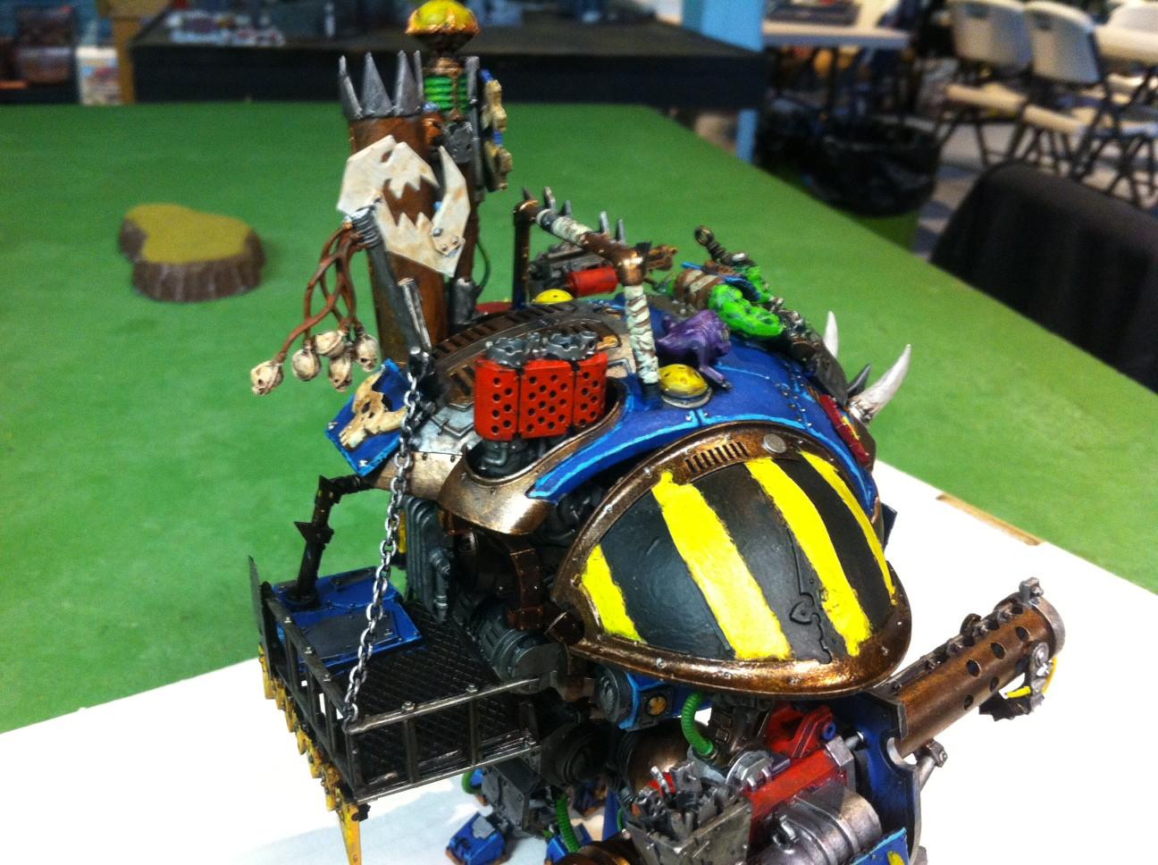 Big Mek, Conversion, Knights, Looted, Orks, Stolen, Warhammer 40,000