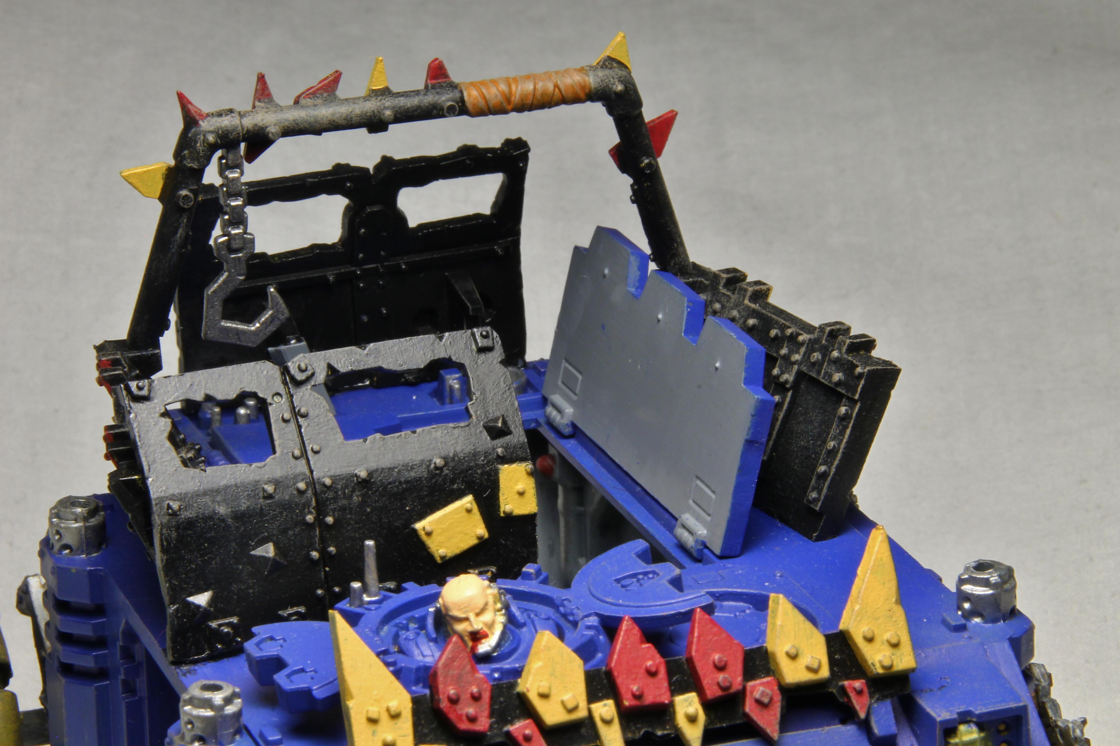 Imperial Knight Warden, Loot, Looted, Orks, Red, Rhino, Tank, Truck