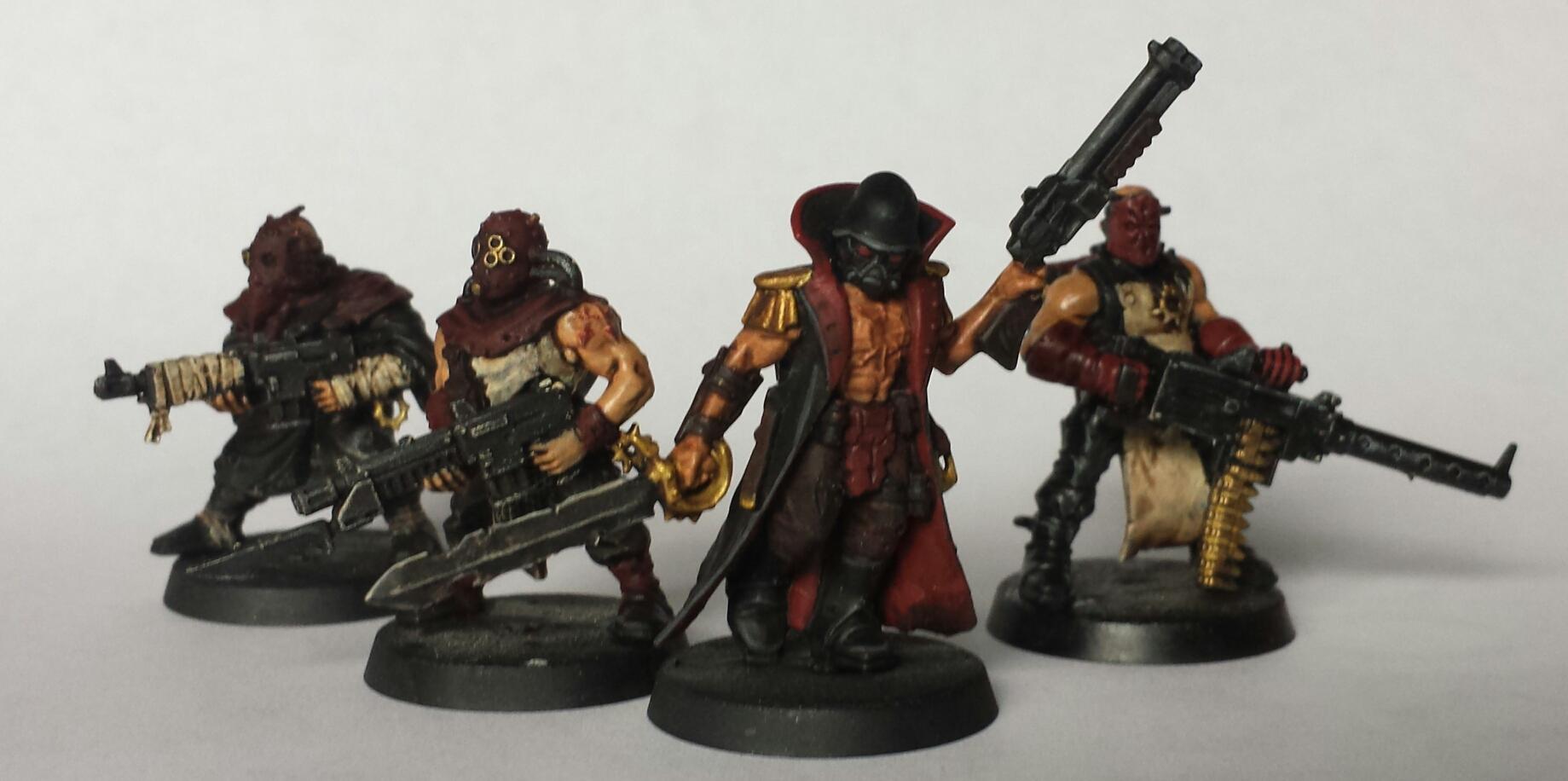 Cultists, Painted in a generic Chaos theme