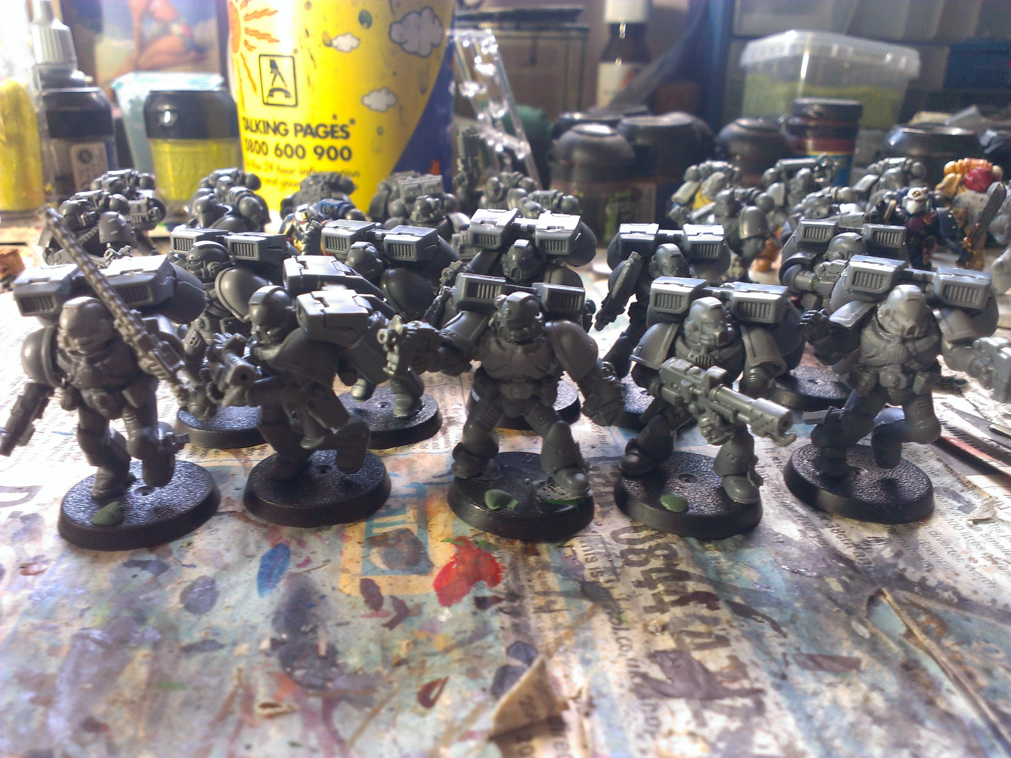 Space Marines, Ultramarines, Work In Progress