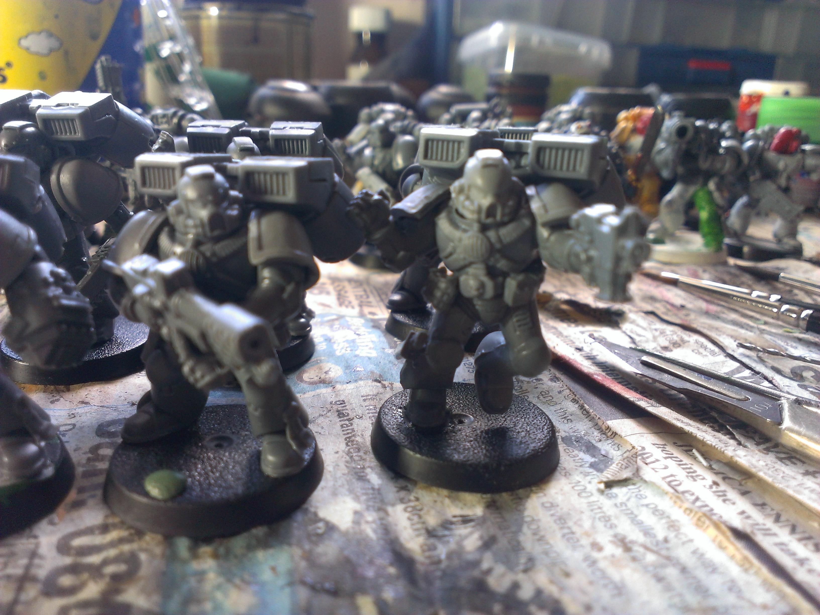Space Marines, Ultramarines, Work In Progress