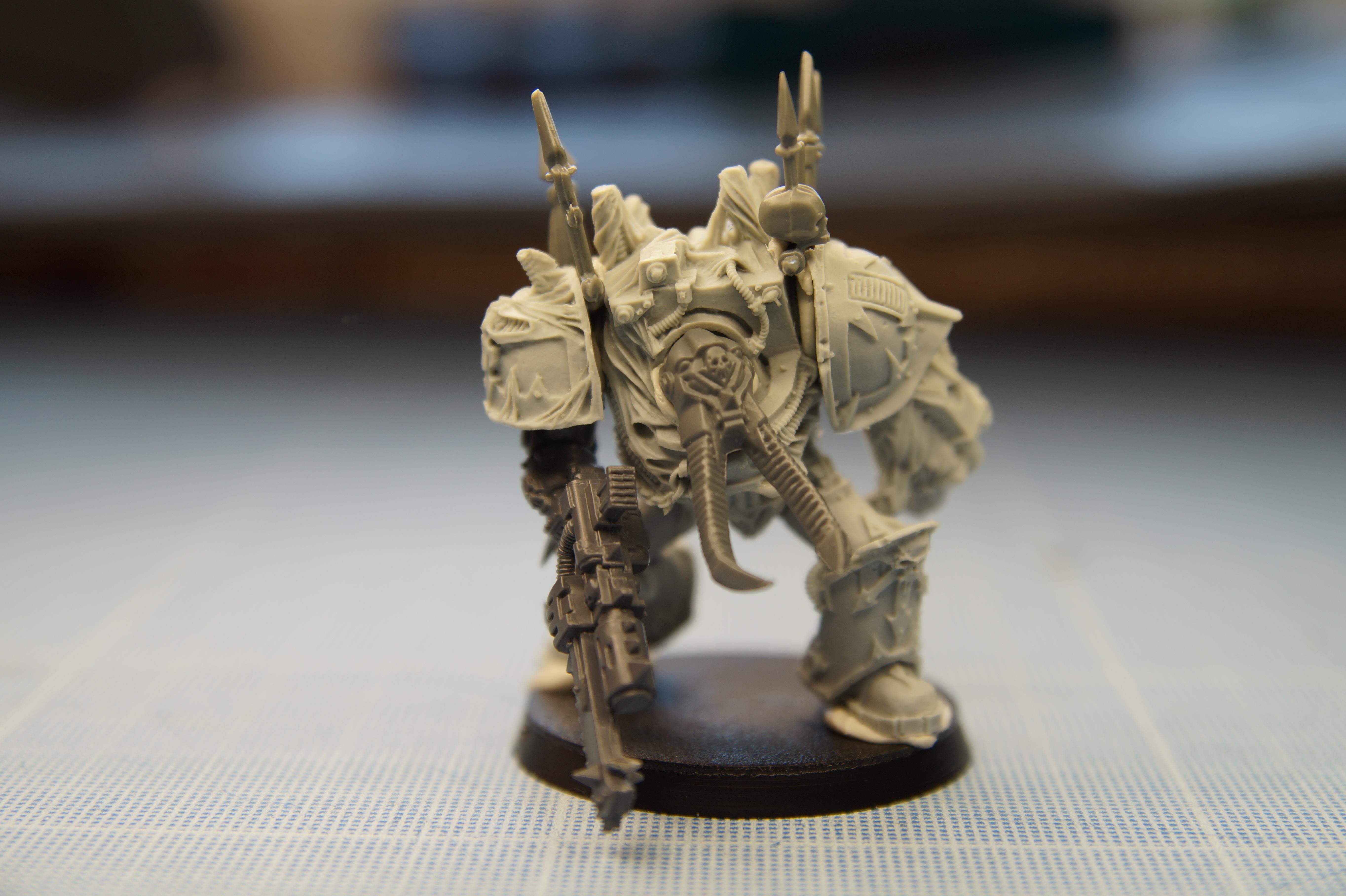 Chaos, Chaos Space Marines, Cultist, Obliterators, Rhino, Zombie