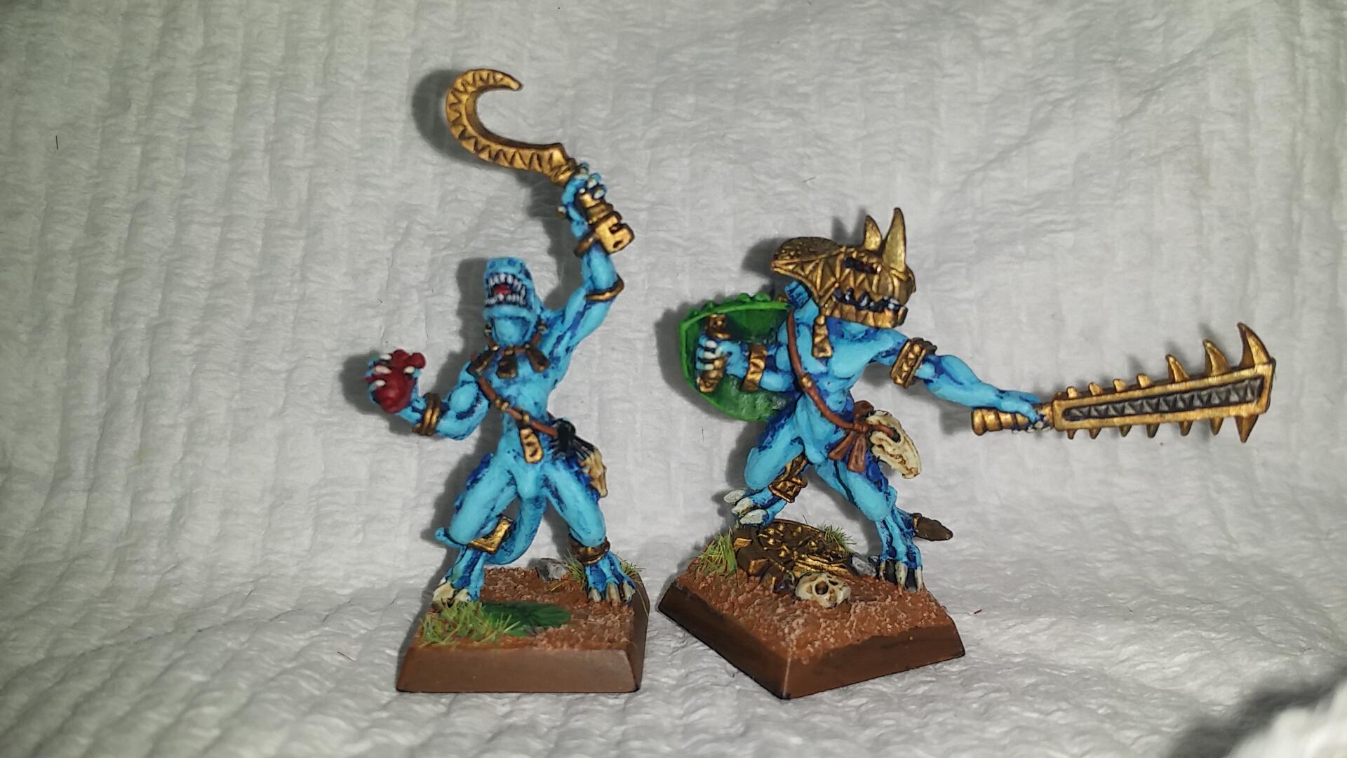 Lizardmen, Skinks, Skink Chiefs