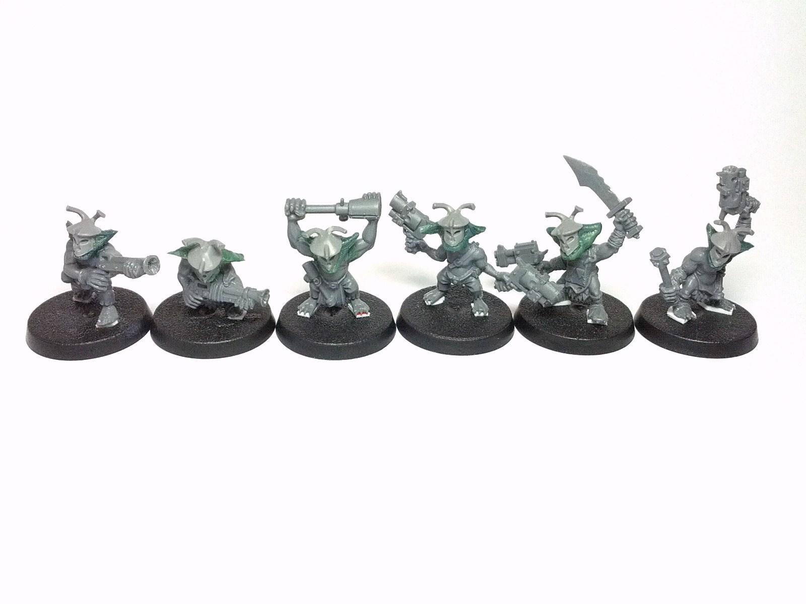 Custom, Greenstuff, Gretchen, Gretchin, Grots, Orks, Work In Progress