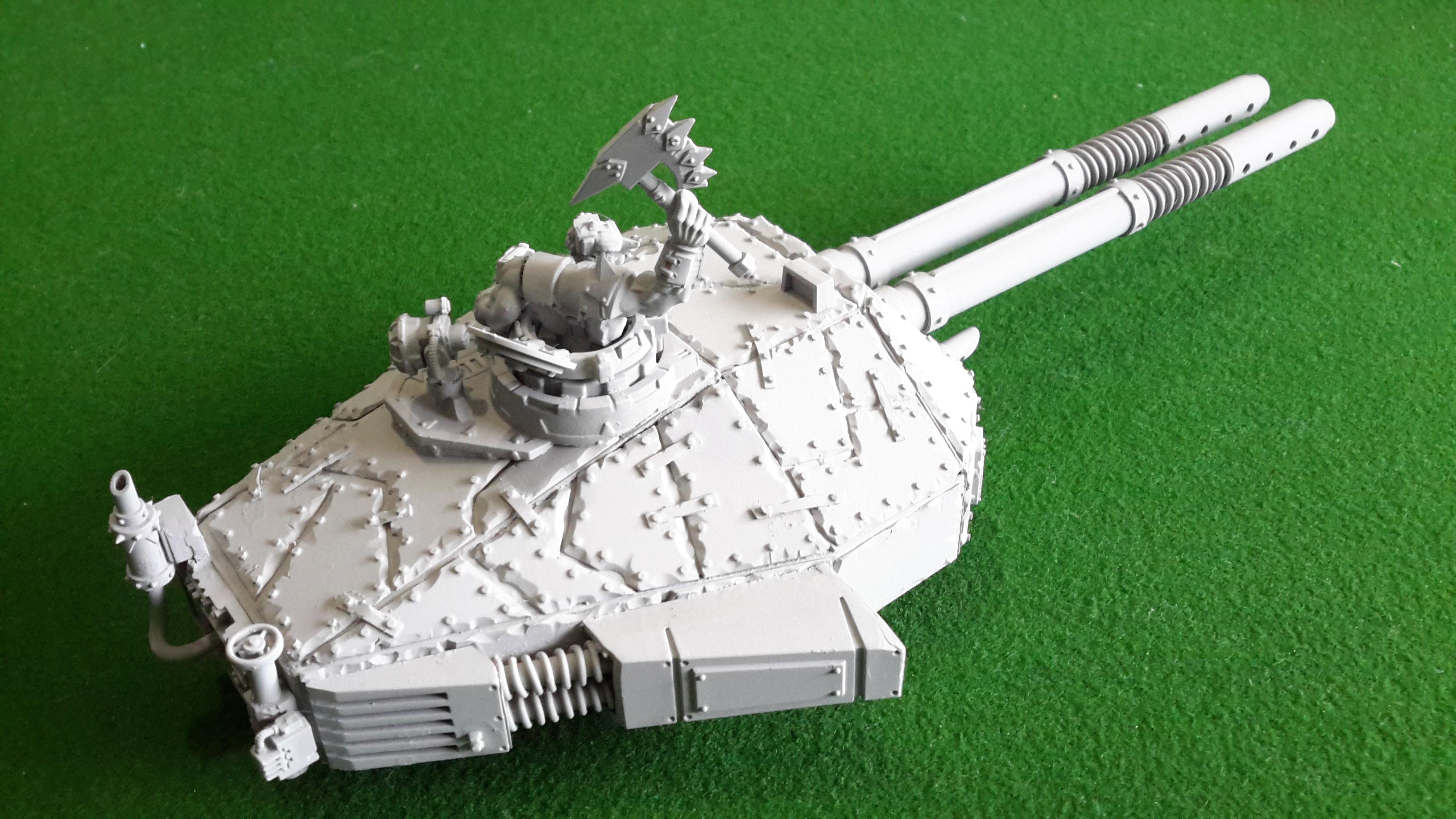 Battleship, Cannon, Orks, Ship, Tank, Turret
