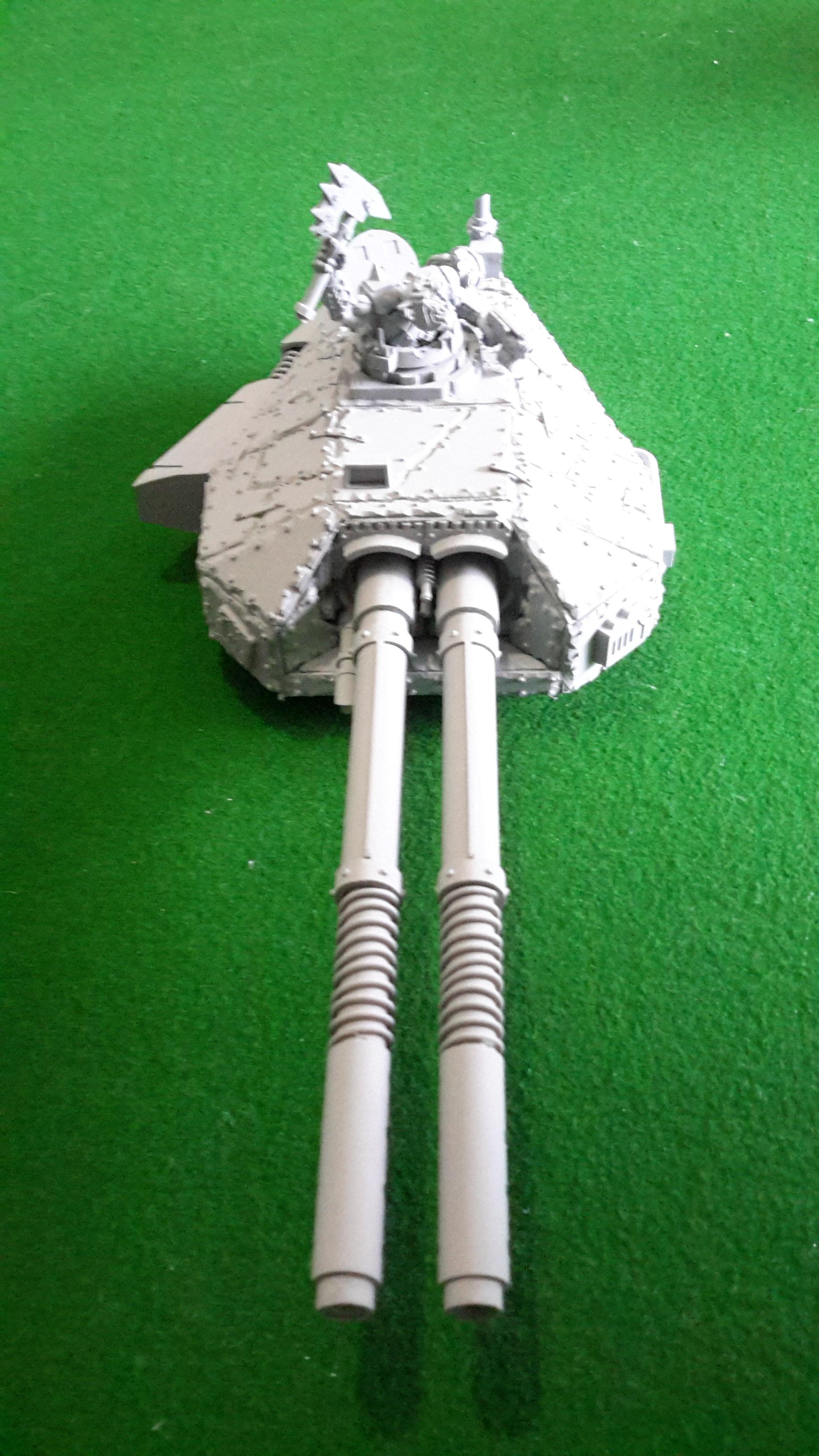 Battleship, Cannon, Orks, Ship, Tank, Turret