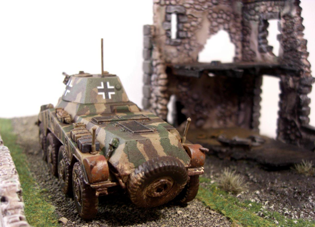 Bolt Action, Camoflague, Germans, Puma, Tank, World War 2