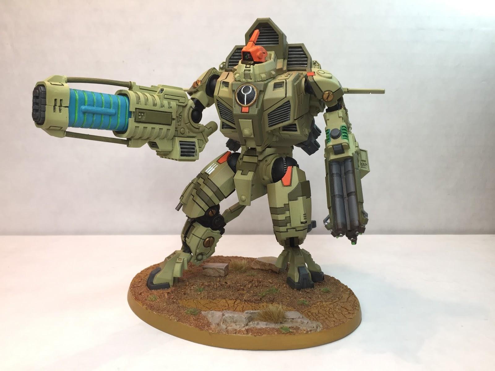 Army, Riptide, Suit, Tau, Warhammer 40,000, Xv-109, Y'varna, Yvahra
