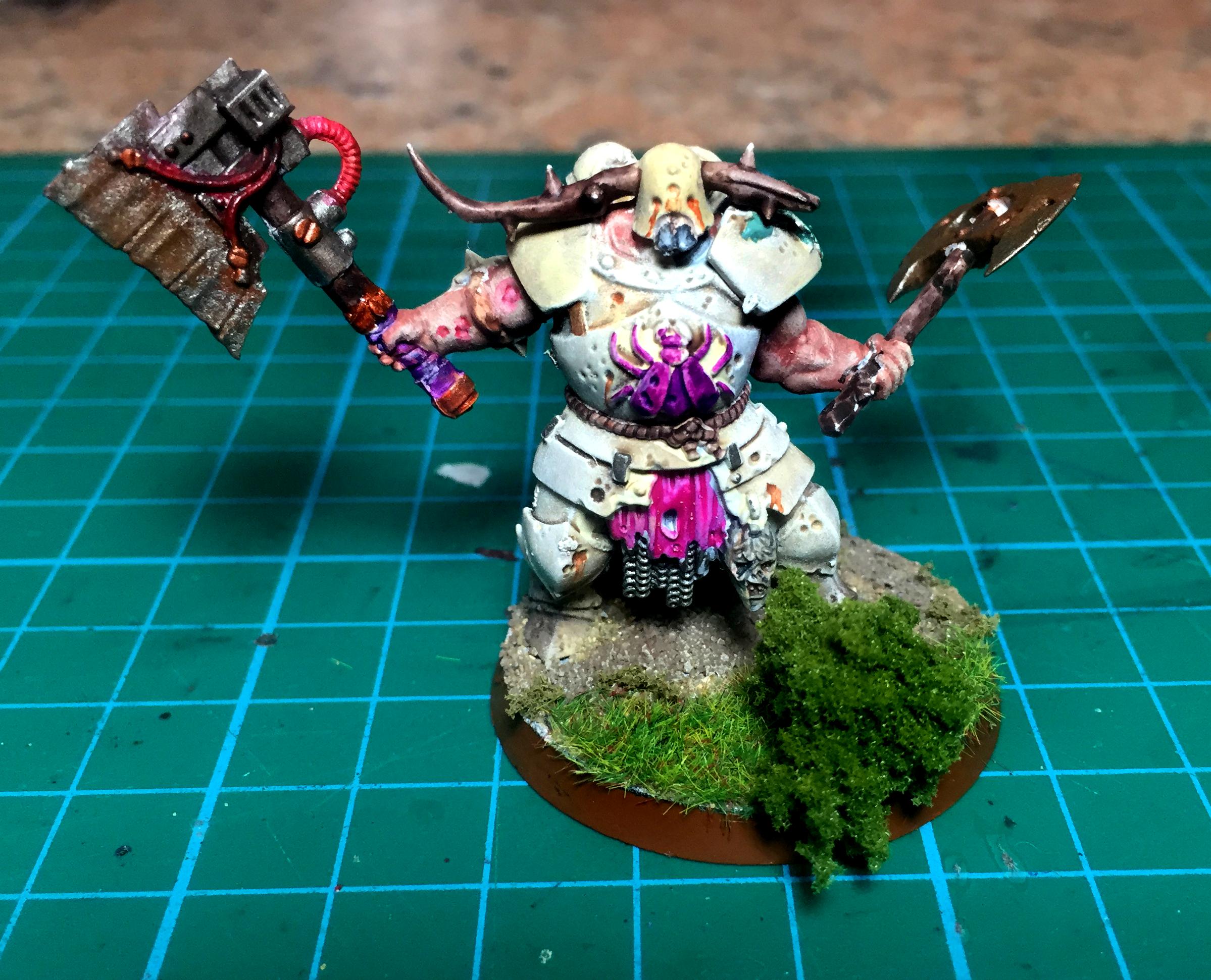Chaos, Conversion, Death Gaurd, Nurgle, Putrid Blight Kings, Terminatprs