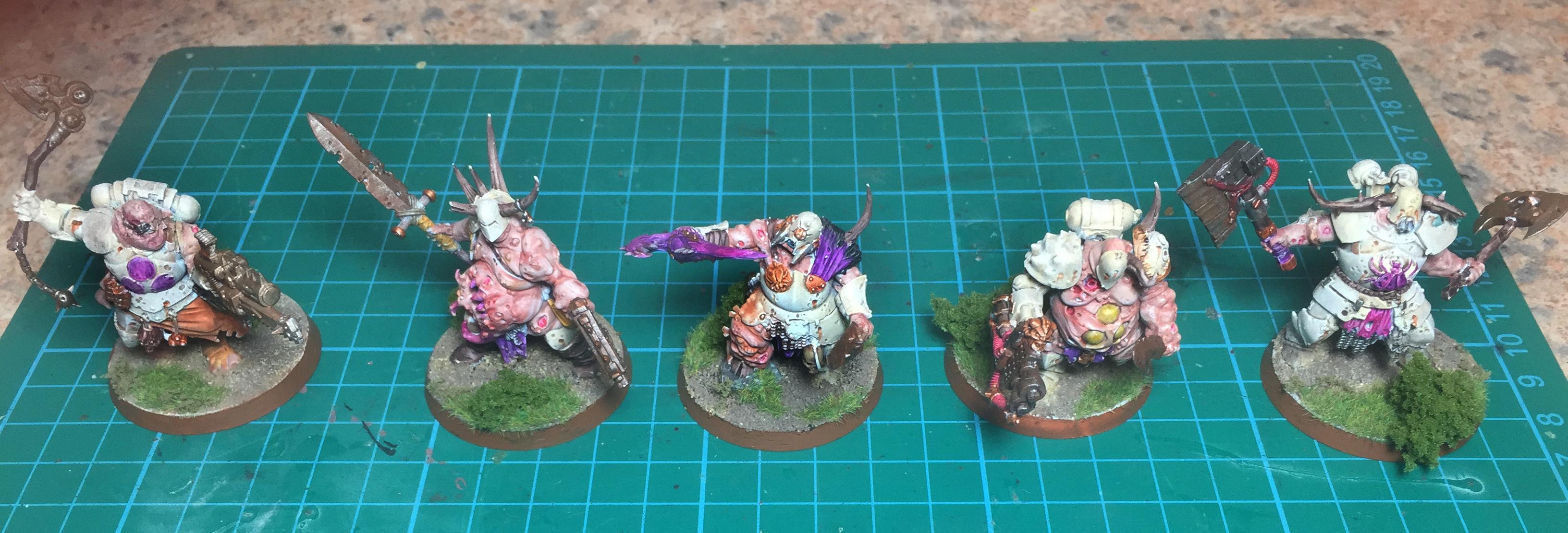 Chaos, Conversion, Death Gaurd, Nurgle, Putrid Blight Kings, Terminatprs