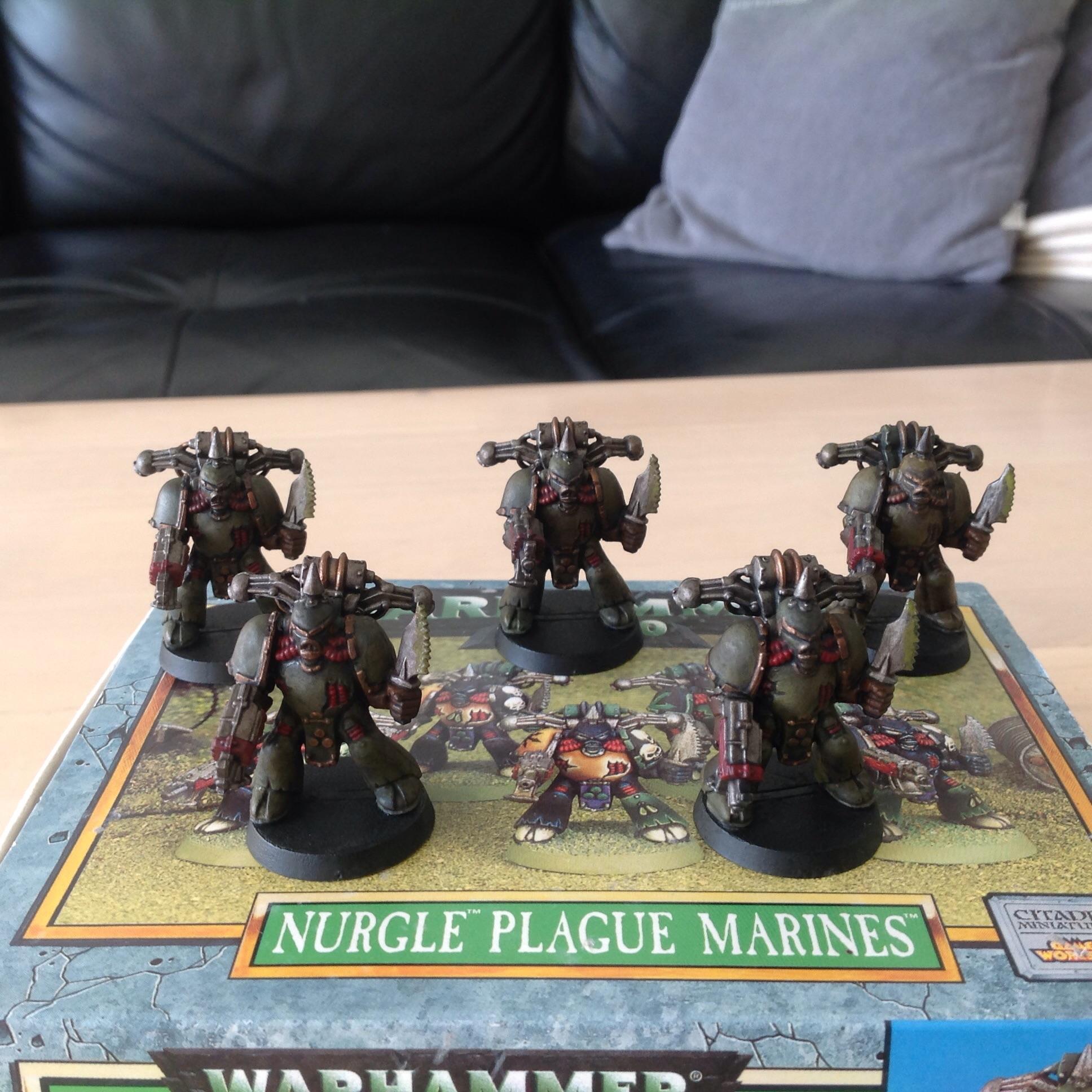 Chaos Rhino, Chaos Space Marines, Nurgle, Plague Marines, Rhino
