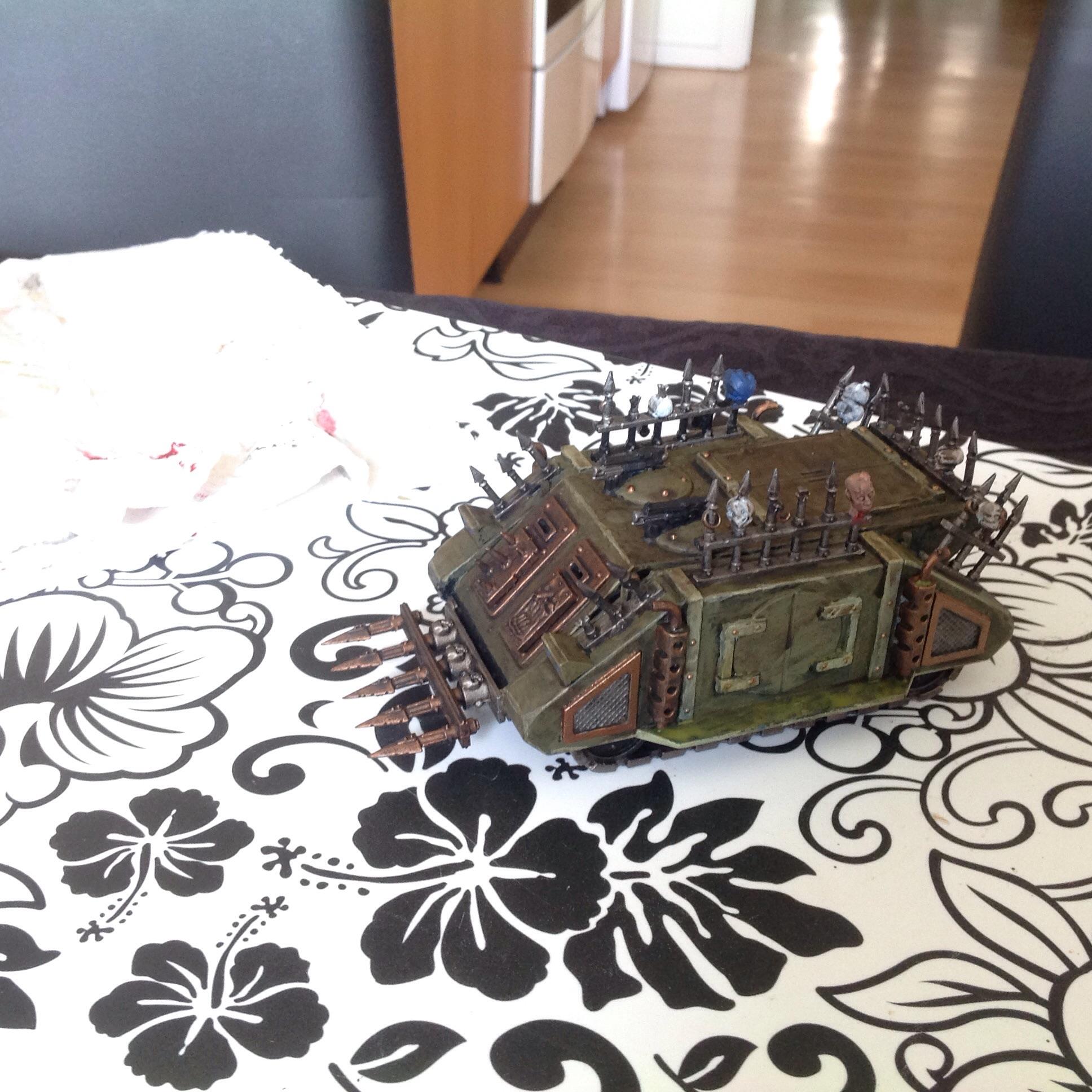 Chaos Rhino, Chaos Space Marines, Nurgle, Plague Marines, Rhino