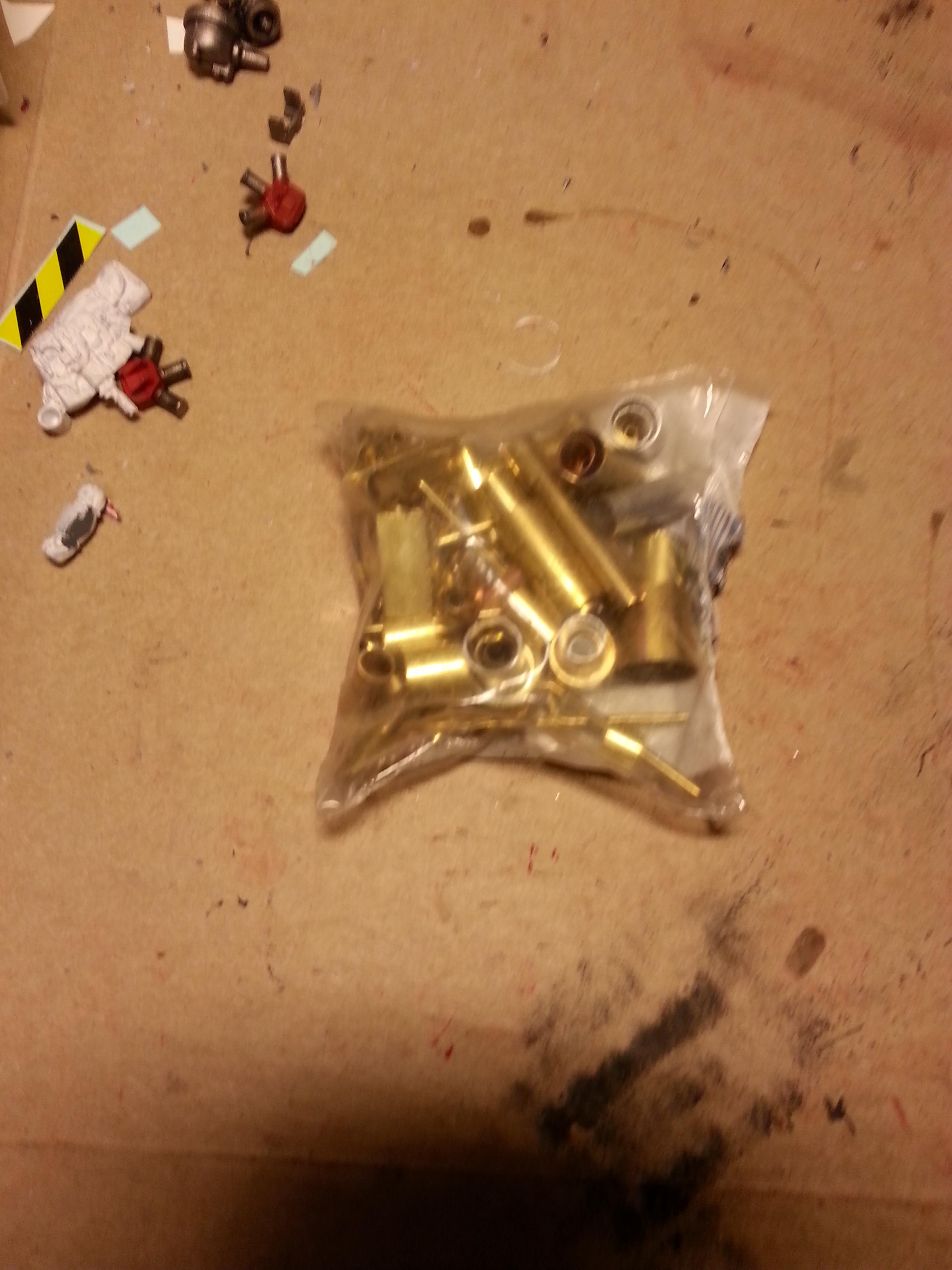 Bag of metal bits from Blick Art Supply