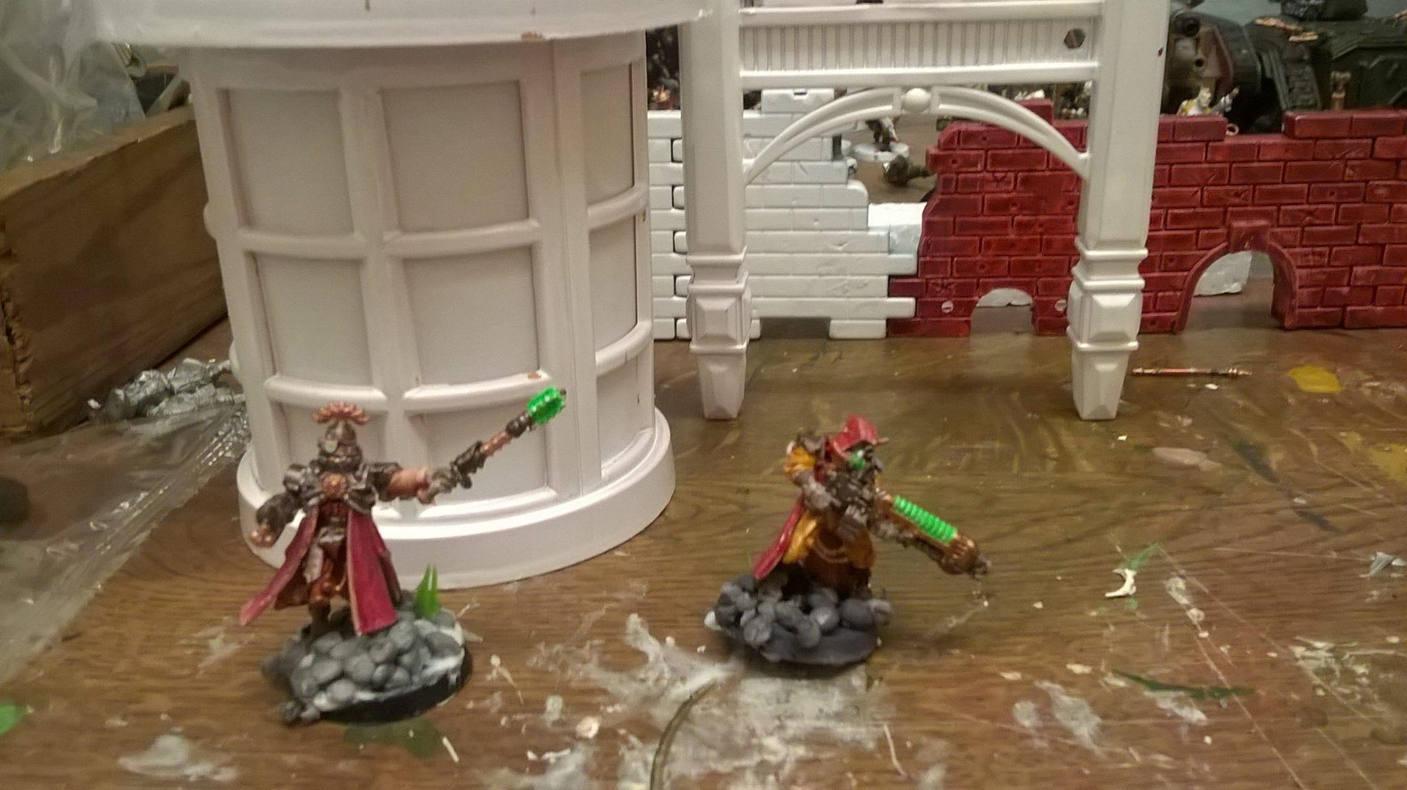 Diorama, Rangers, Skitarii, Work In Progress