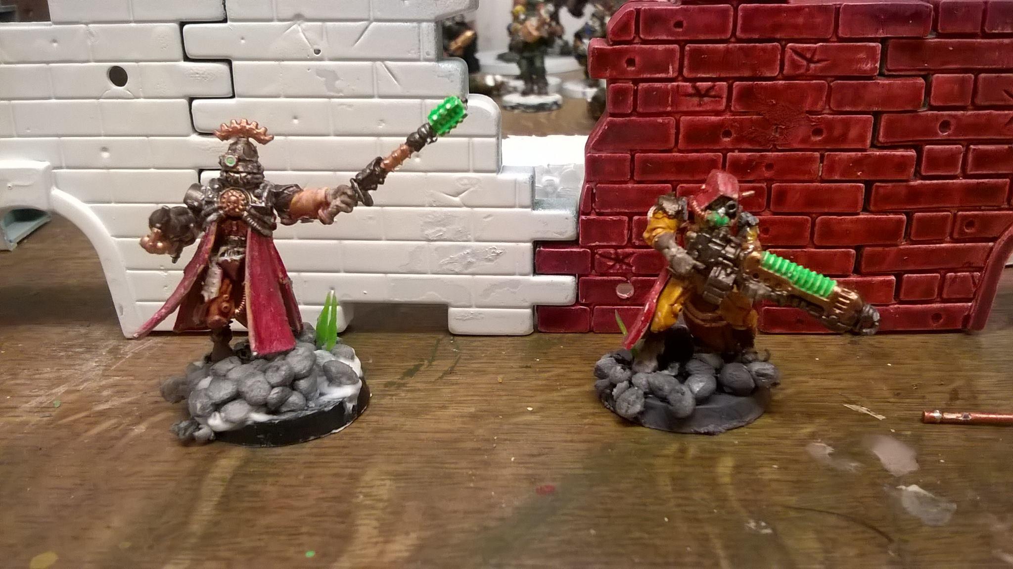 Diorama, Rangers, Skitarii, Work In Progress