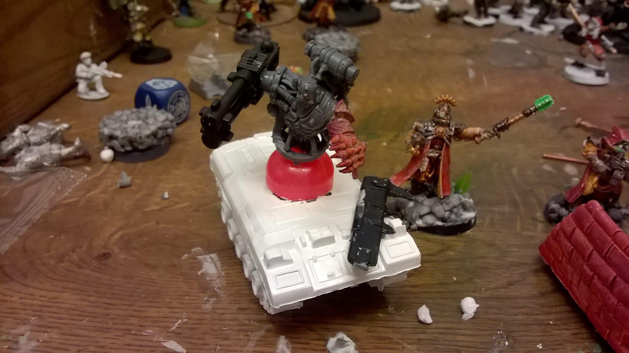 Conversion, Diorama, Kataphron, Rangers, Skitarii, Work In Progress
