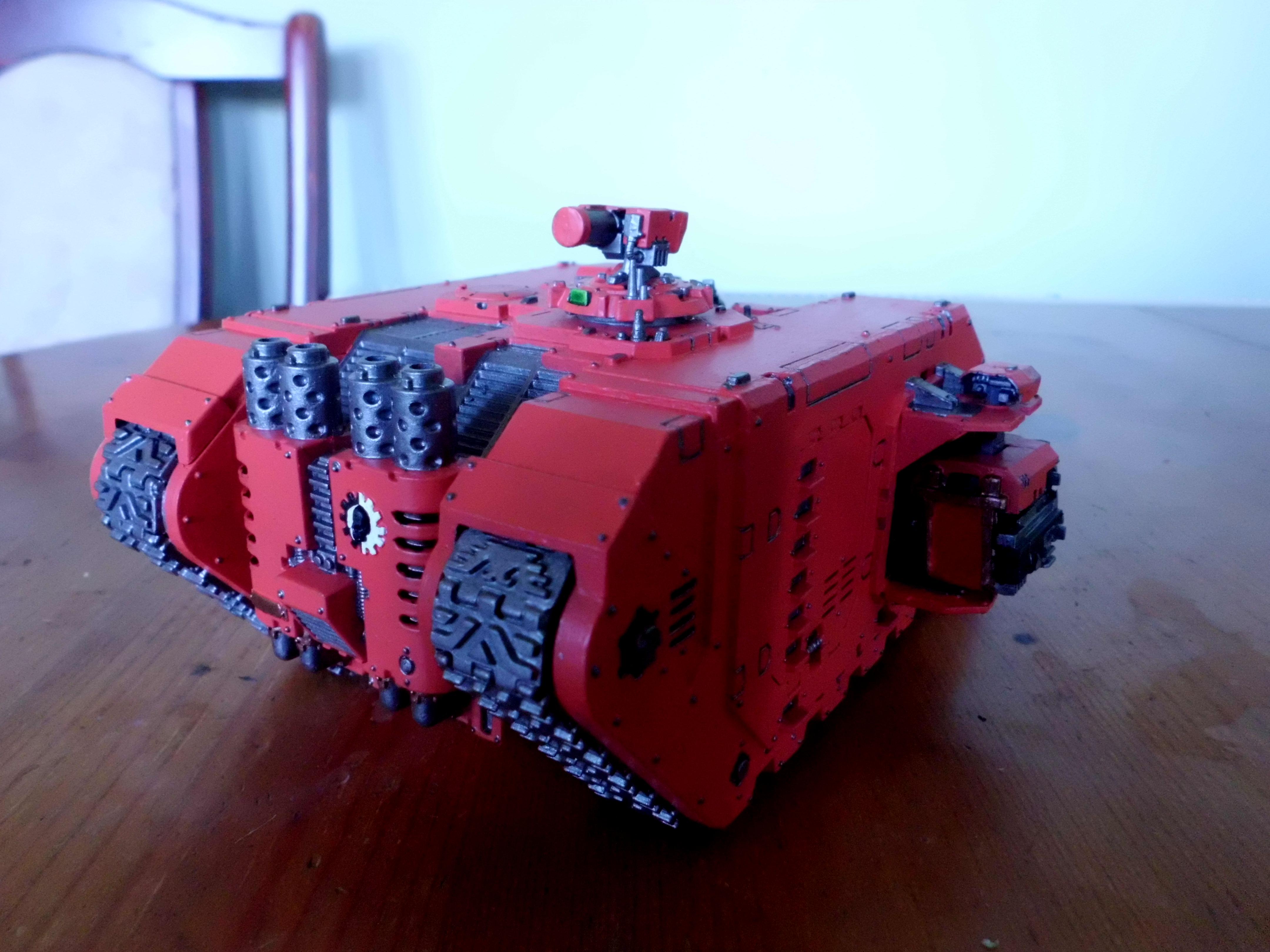 30k, Mechanicum Land Raider, Ordo Reductor, Quad Heavy Bolters, Taghmata