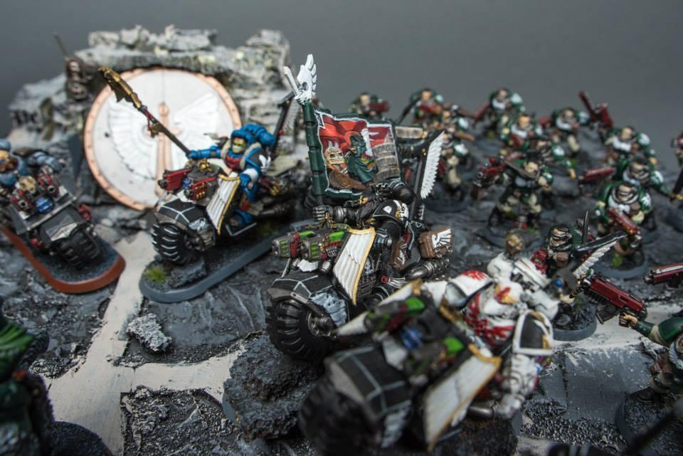 Atc, Command Squad, Dark Angels, Ravenwing, Space Wolves