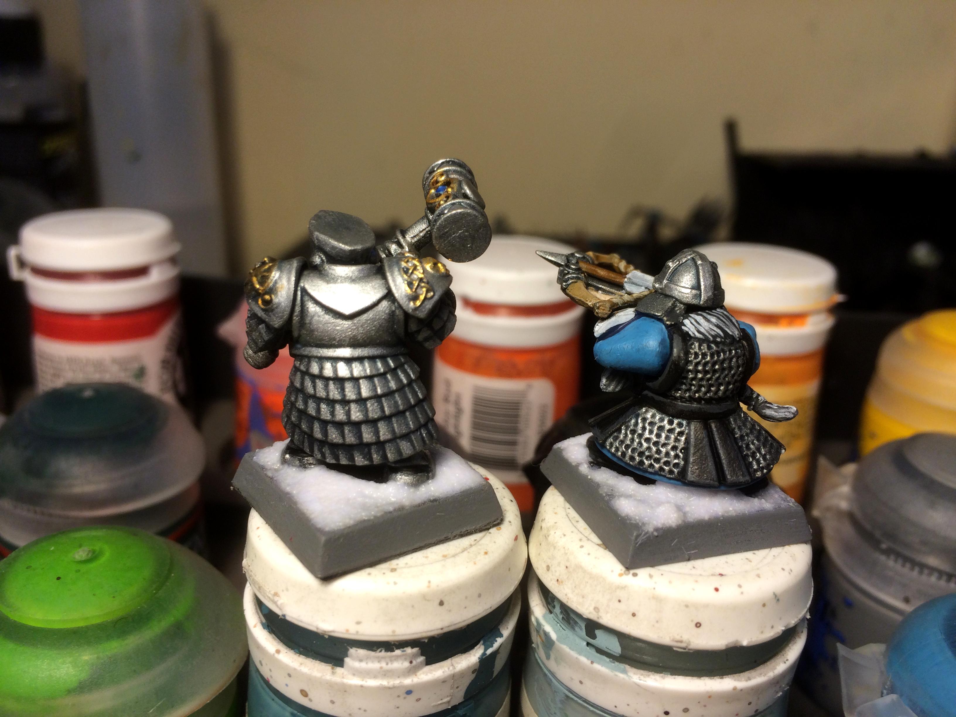 Age Of Sigmar, Beard, Dwarves, Hammerer, Metal, Snow, Test, Warhammer Fantasy