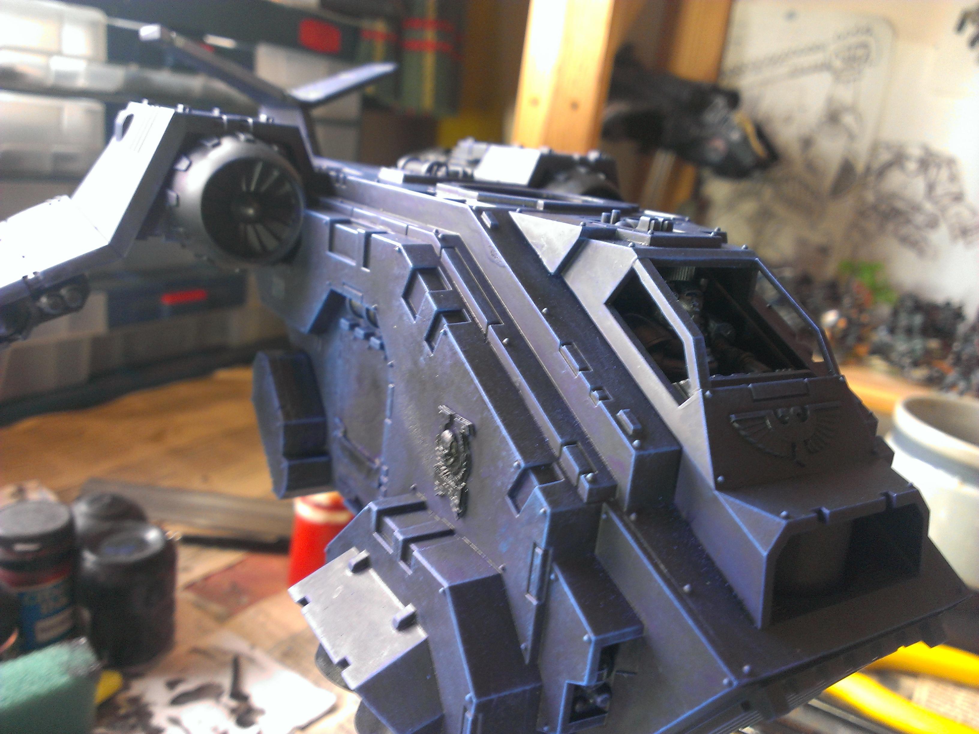 Stormraven, Ultramarines, Work In Progress
