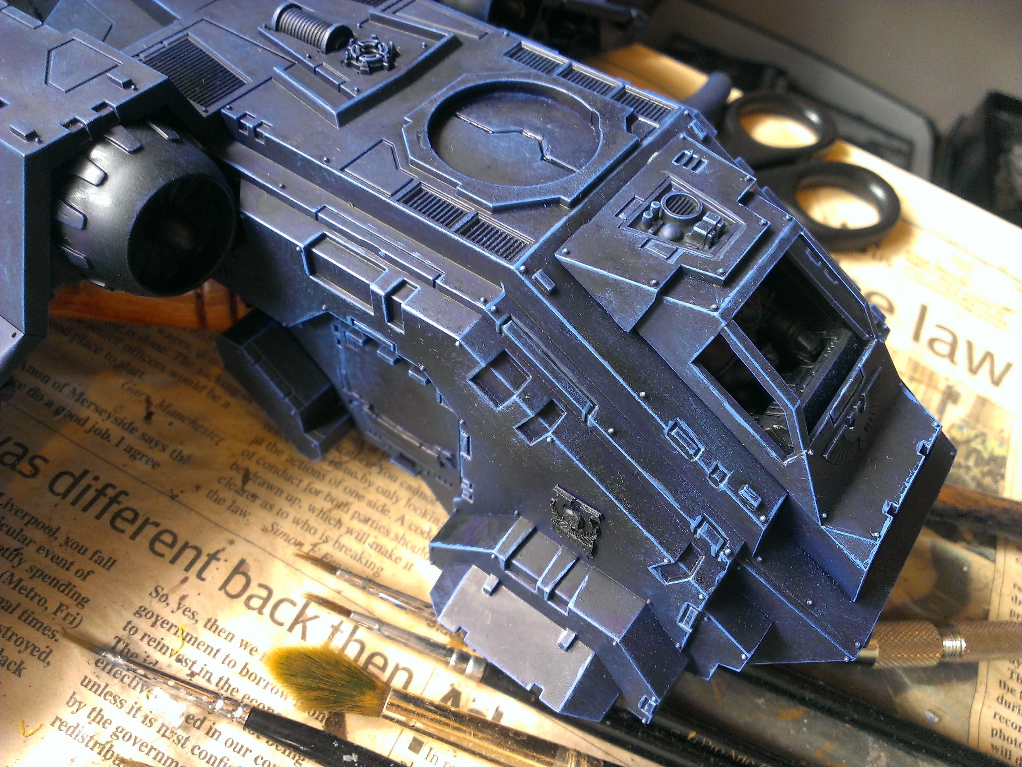 Stormraven, Ultramarines, Work In Progress